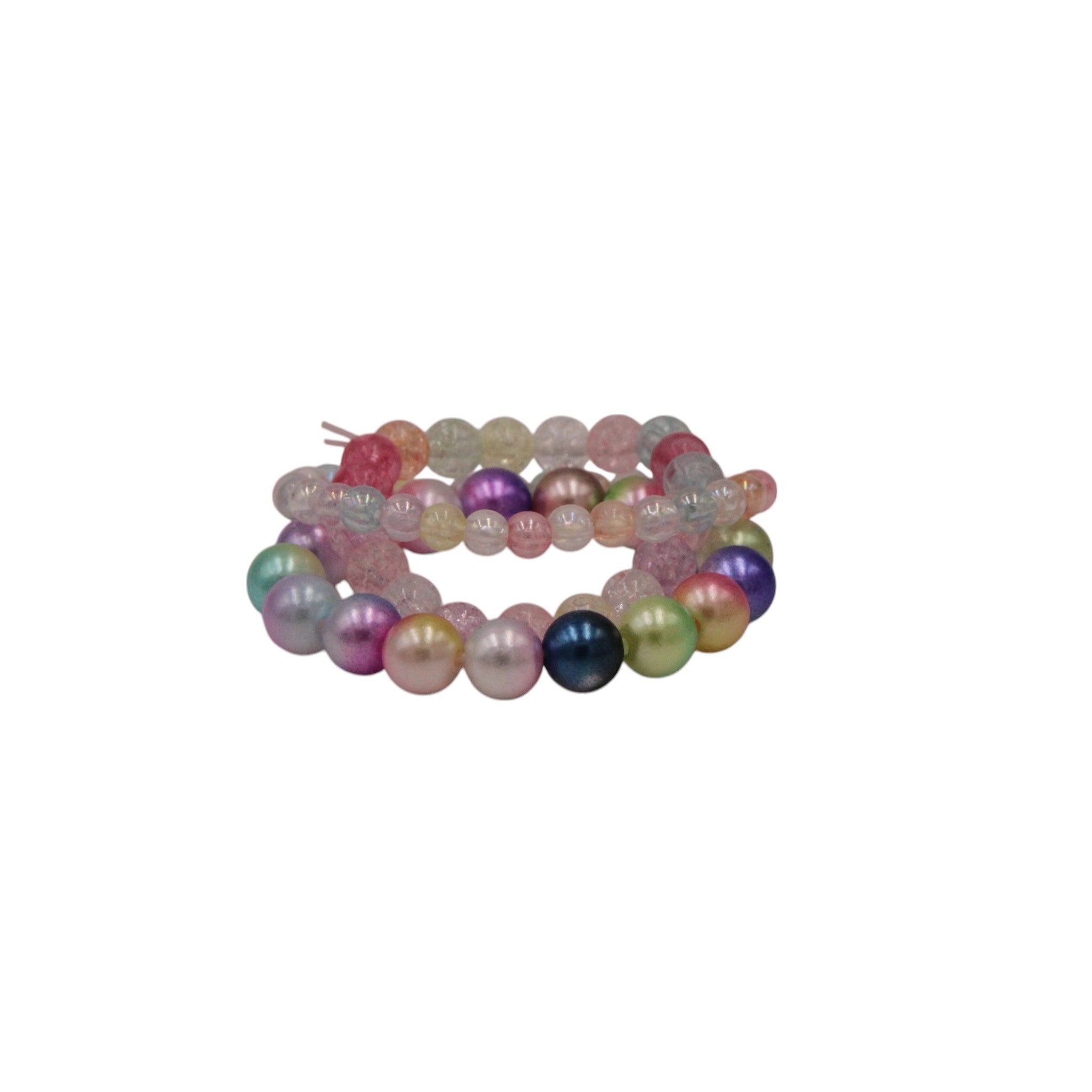 3 PC Set Colorful Bead Bracelet