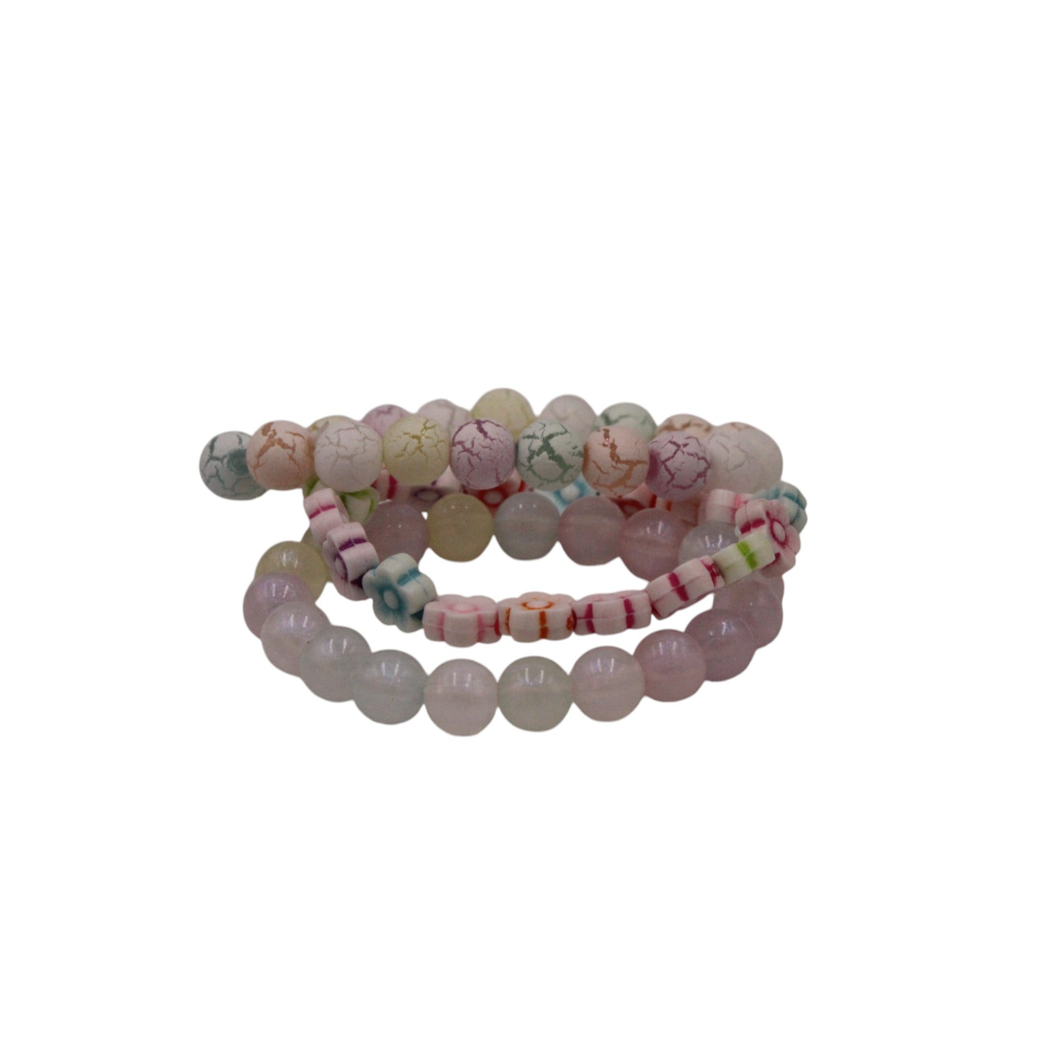 3 PC Set Colorful Bead Bracelet