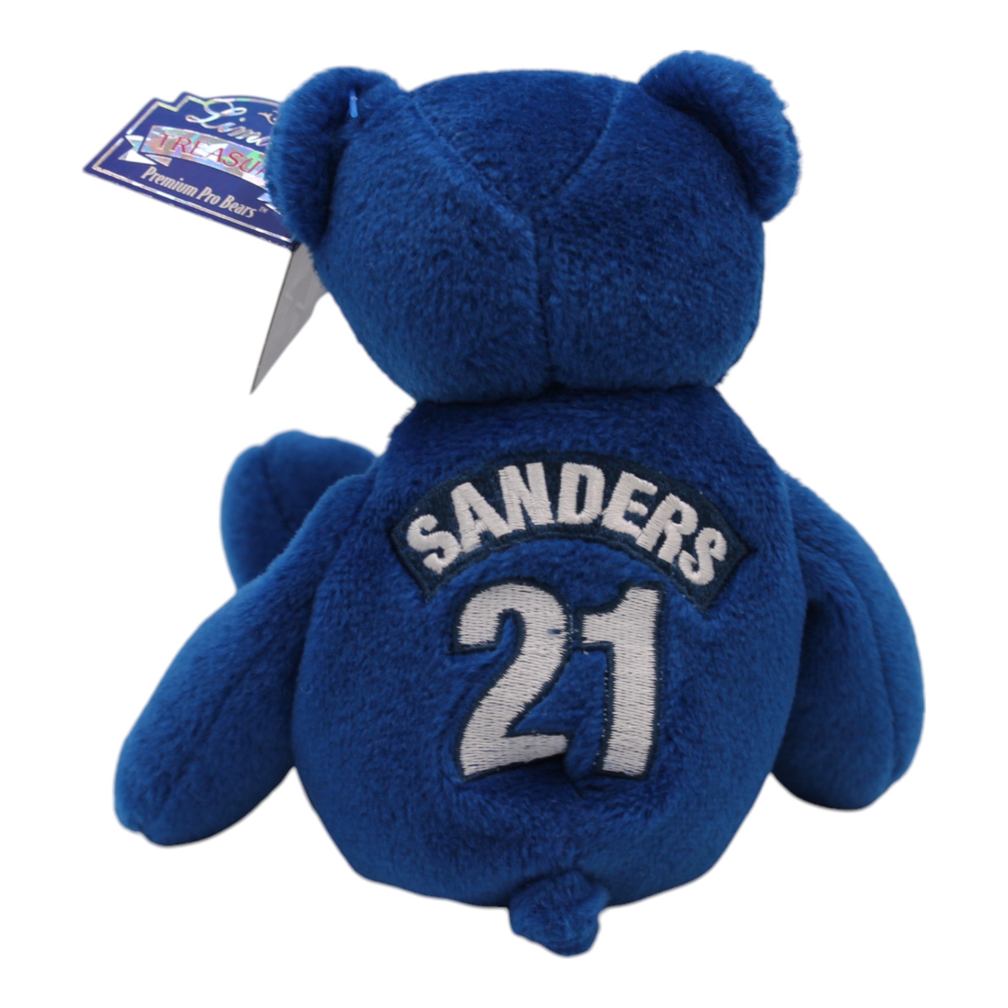 Limited Edition Deion Sanders Plush Bear, number 45456 of 72000