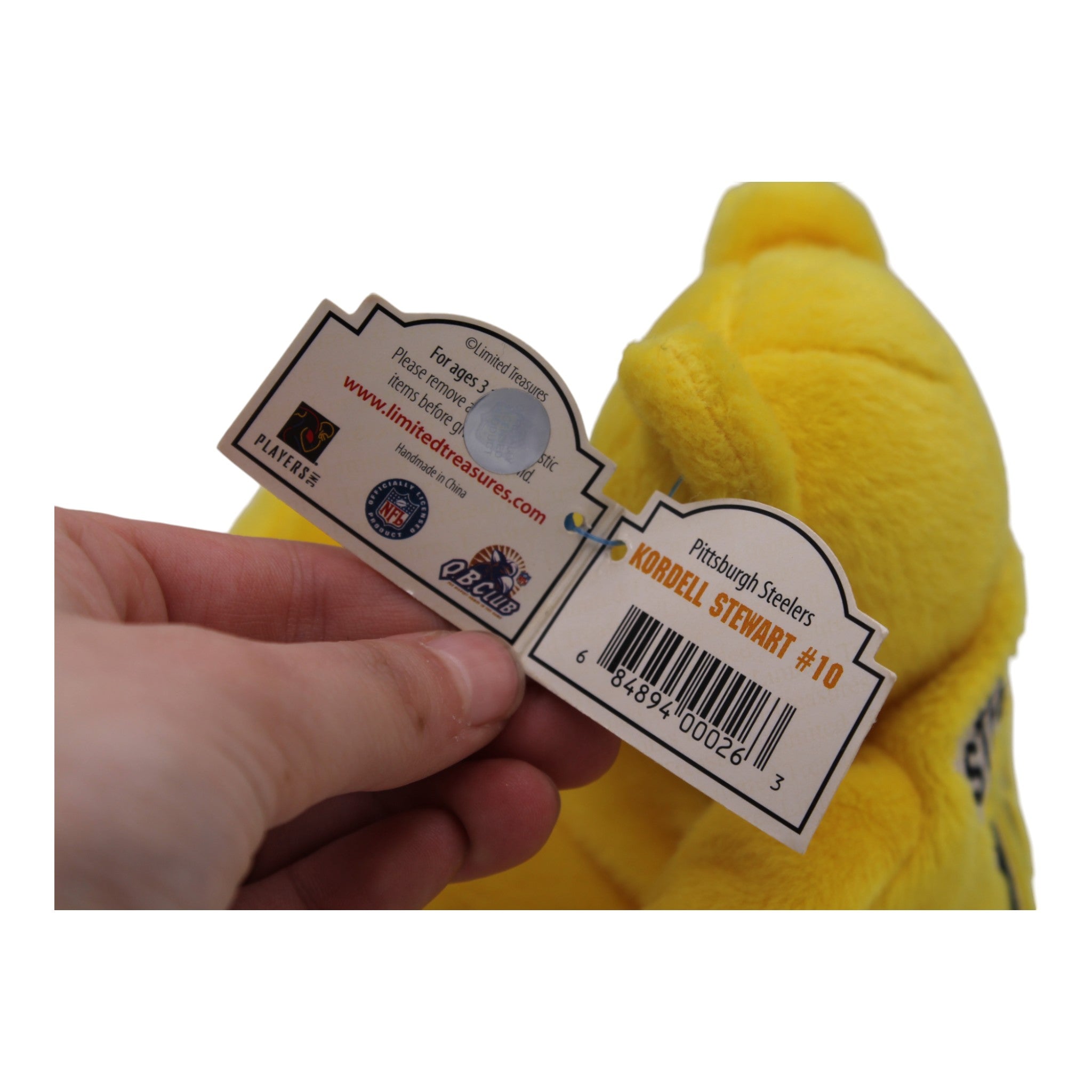 Kordell Stewart Limited Edition Plush Bear