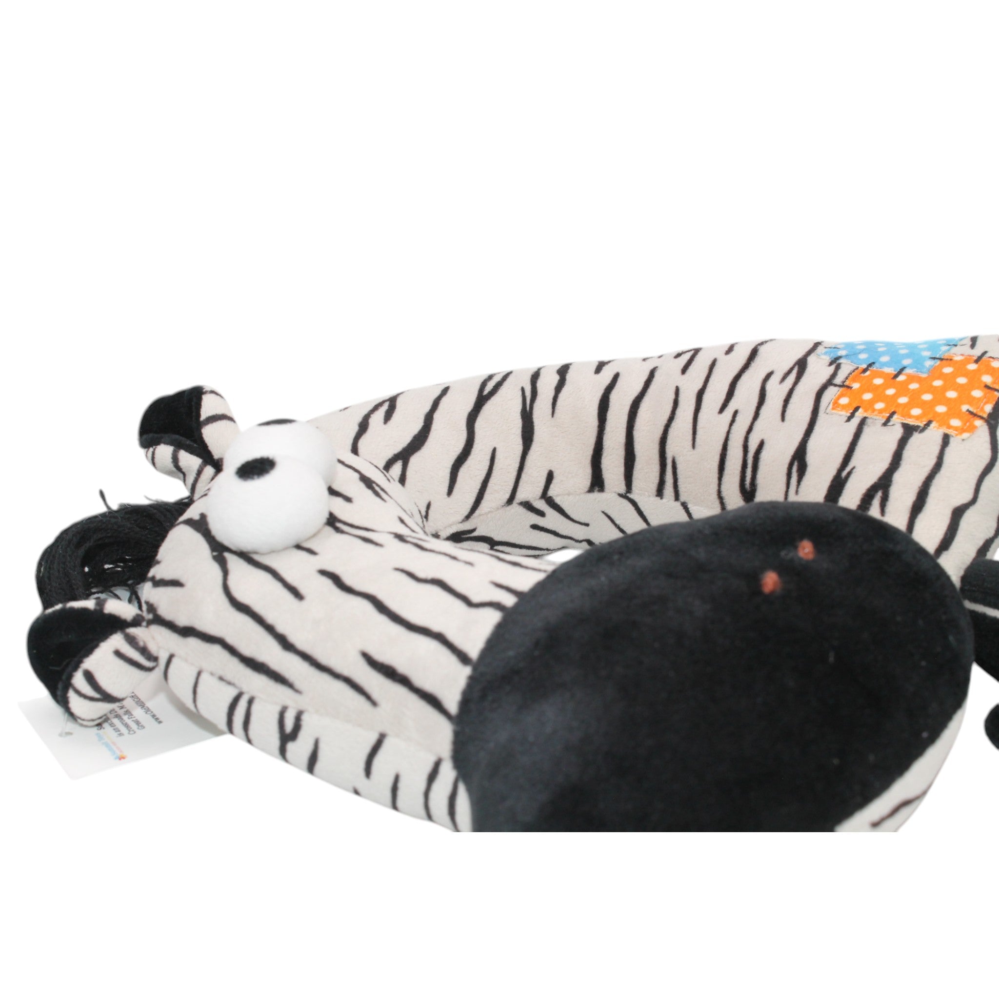 Animal U-Shaped Travel Plush Pillow- Zebra