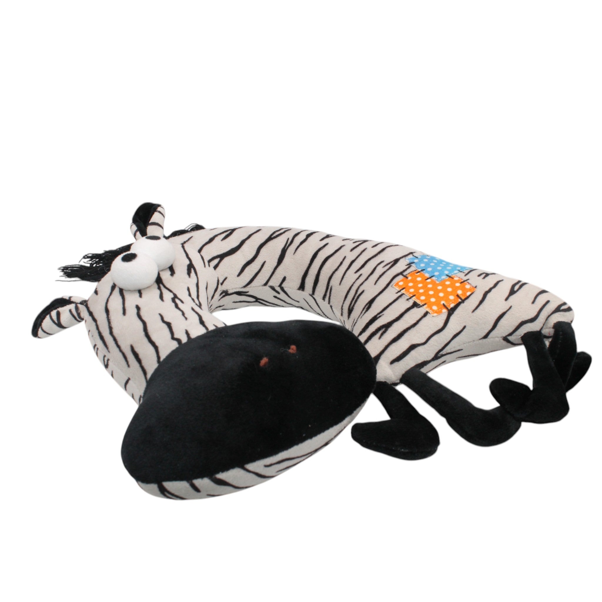 Animal U-Shaped Travel Plush Pillow- Zebra