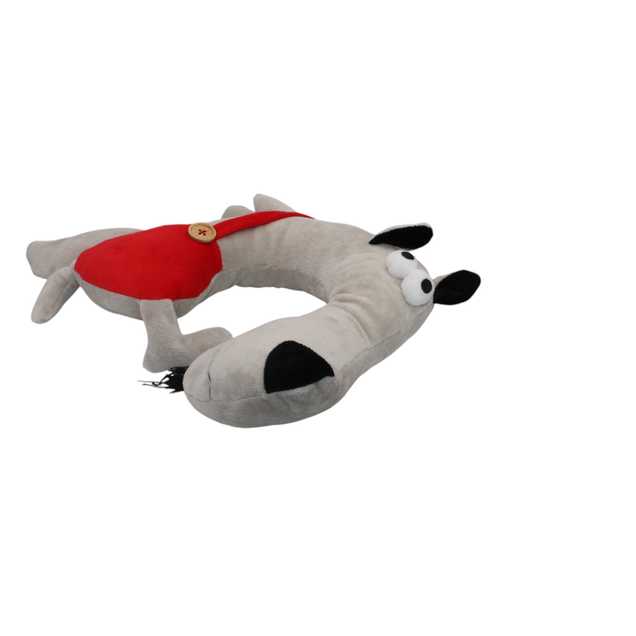 Animal U-Shaped Travel Plush Pillow- Dog