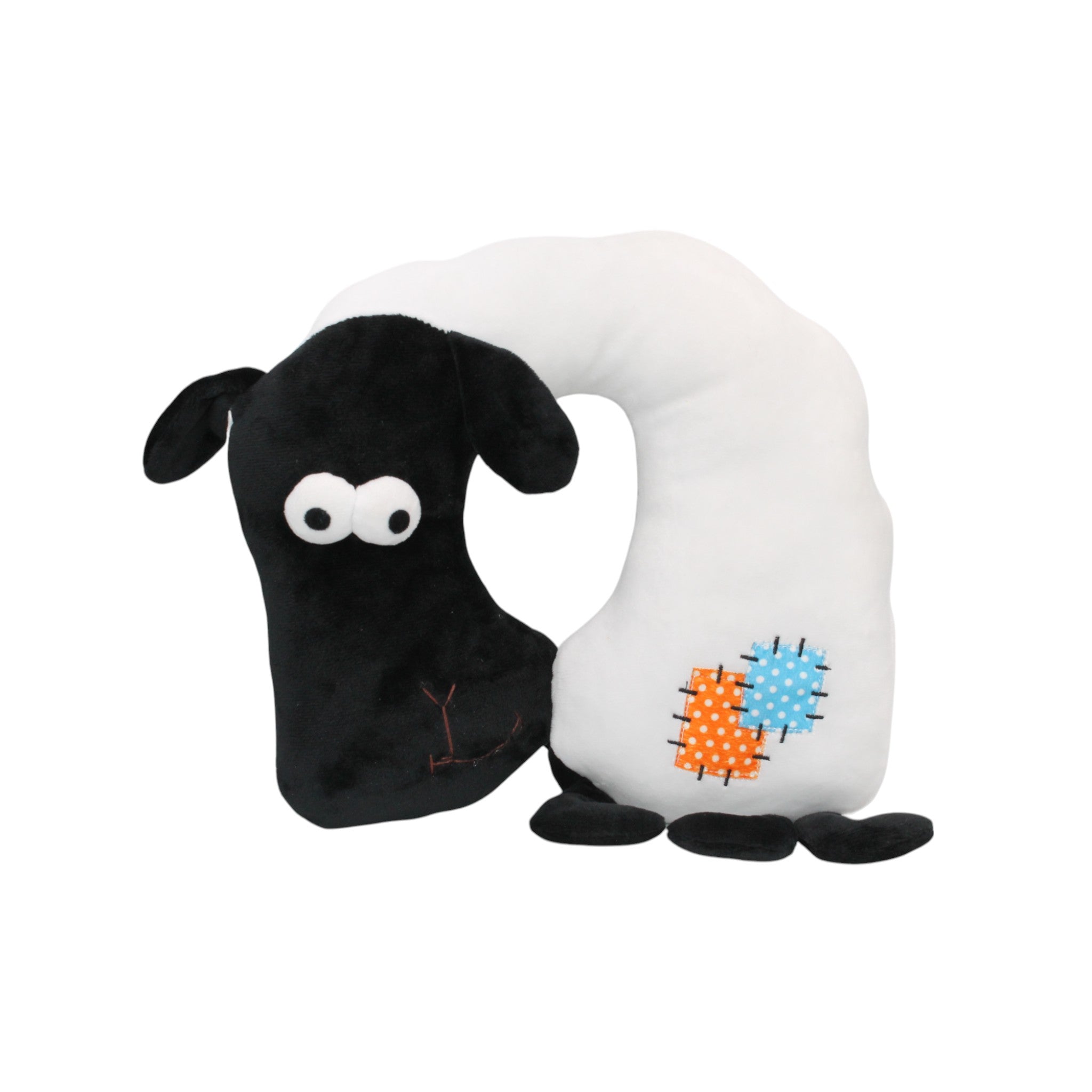 Animal U-Shaped Travel Plush Pillow- Sheep