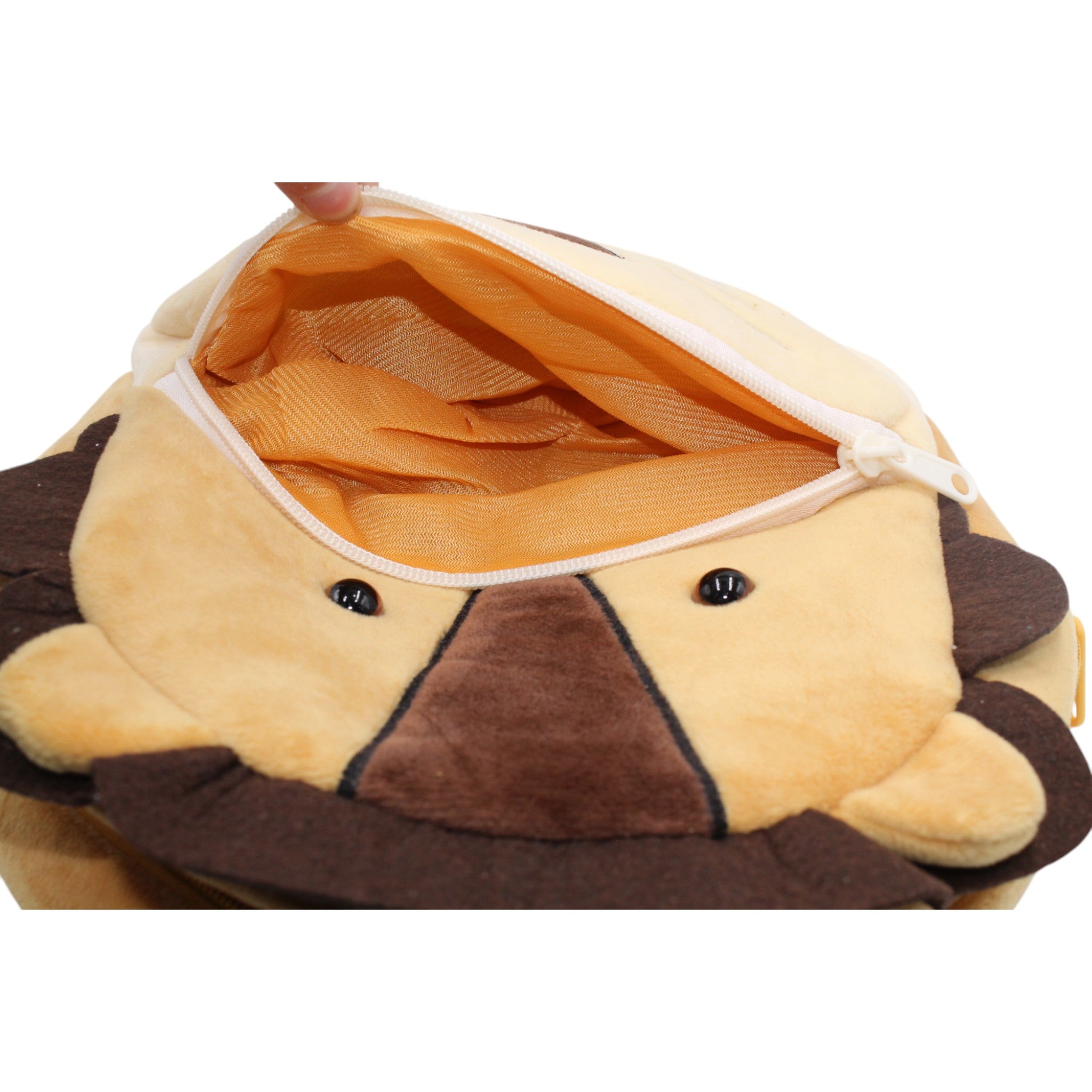 Kids Plush Animal Backpack - Lion