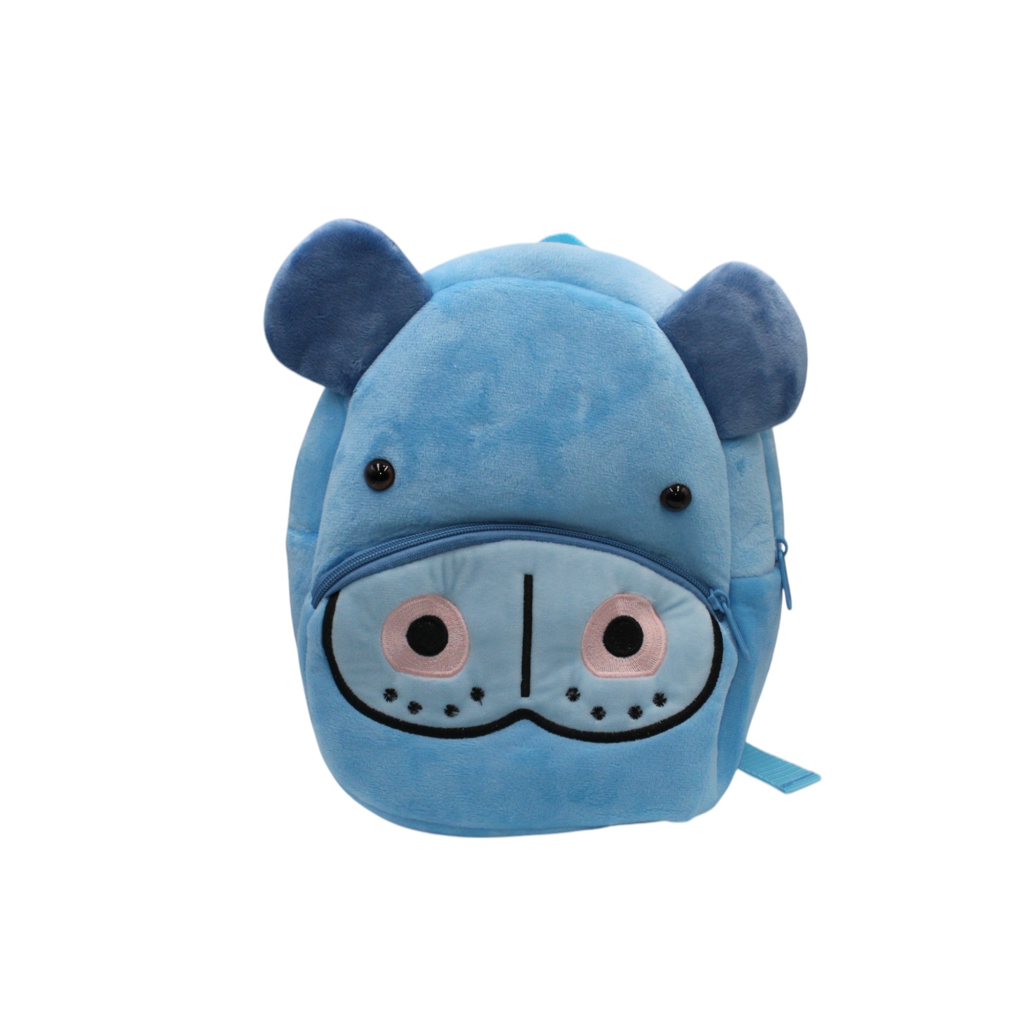 Kids Plush Animal Backpack - Hippo