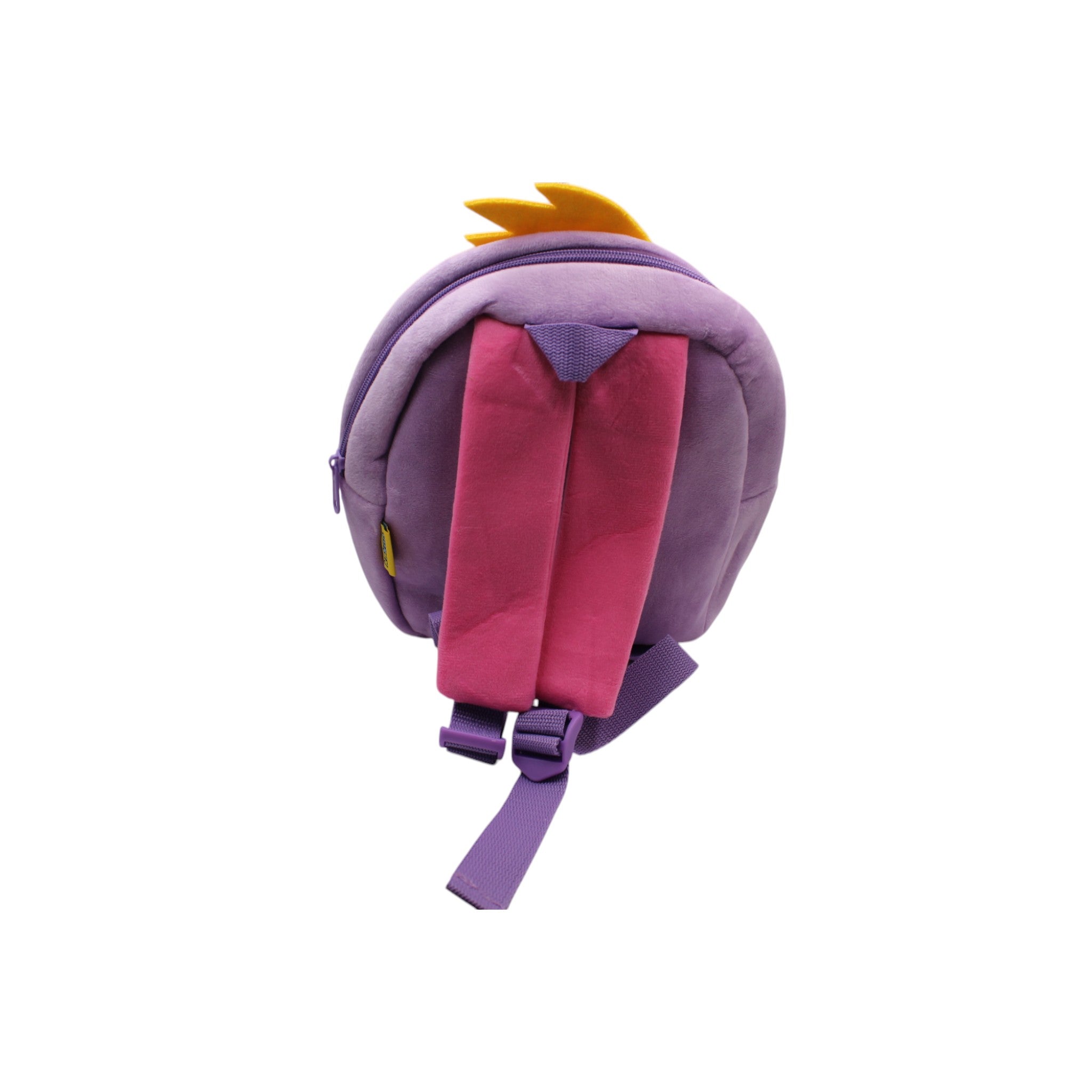 Kids Plush Animal Backpack - Purple Parrot
