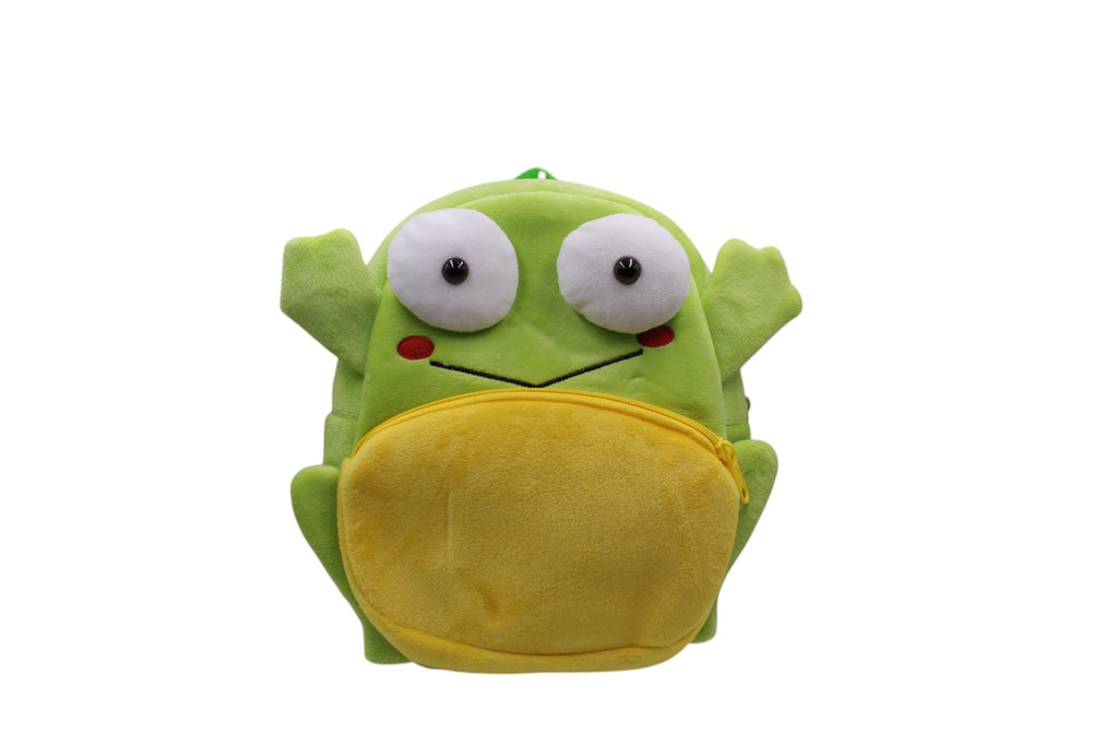Kids Plush Animal Backpack - Green Frog