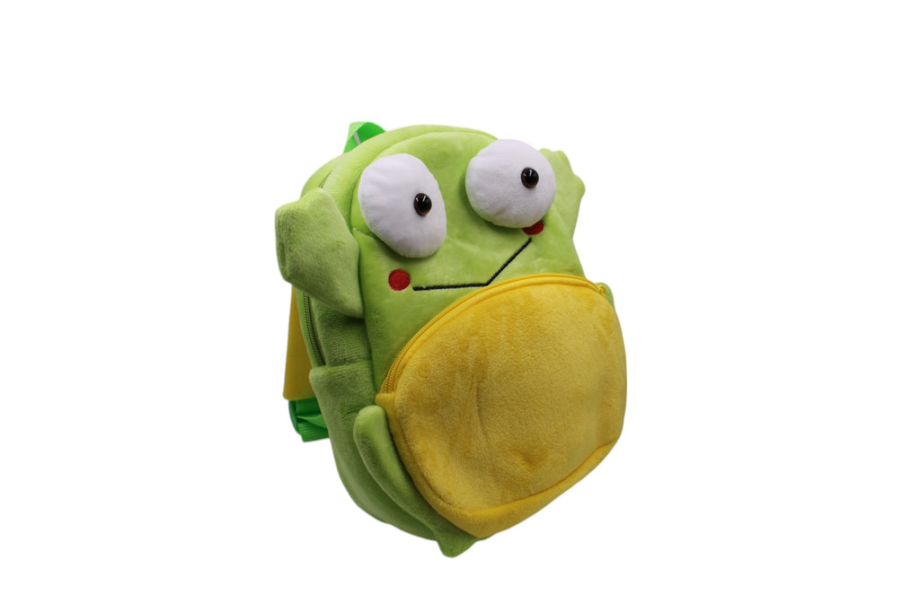 Kids Plush Animal Backpack - Green Frog