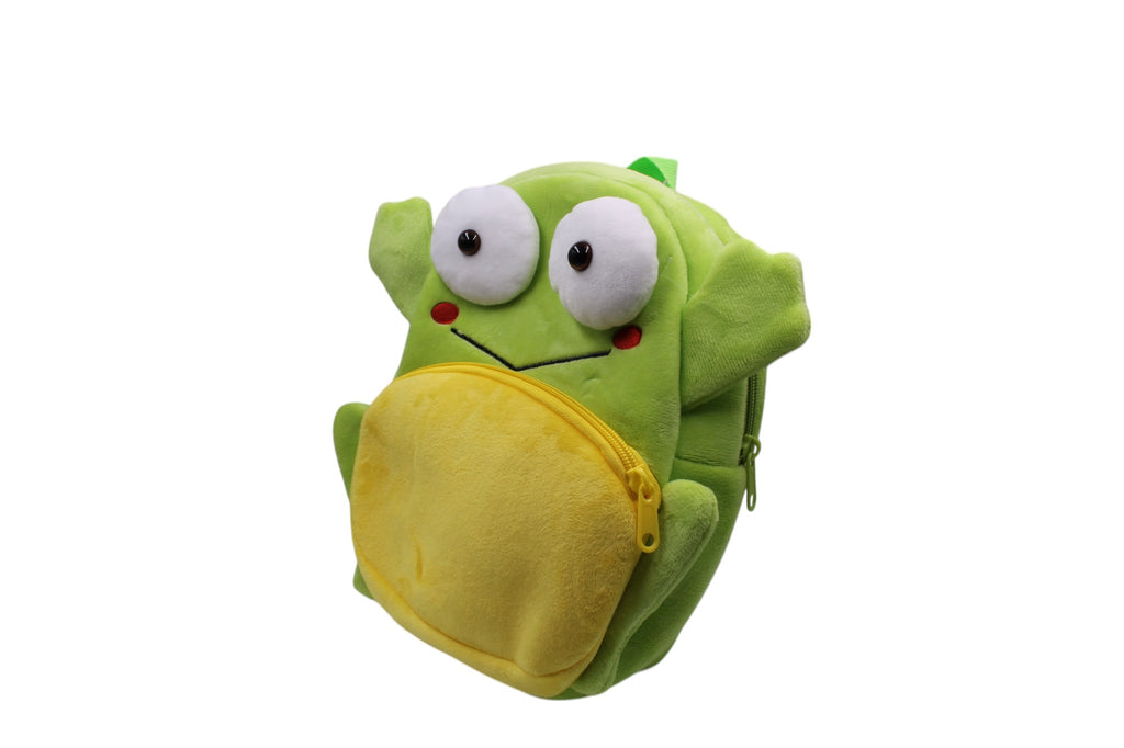 Kids Plush Animal Backpack - Green Frog