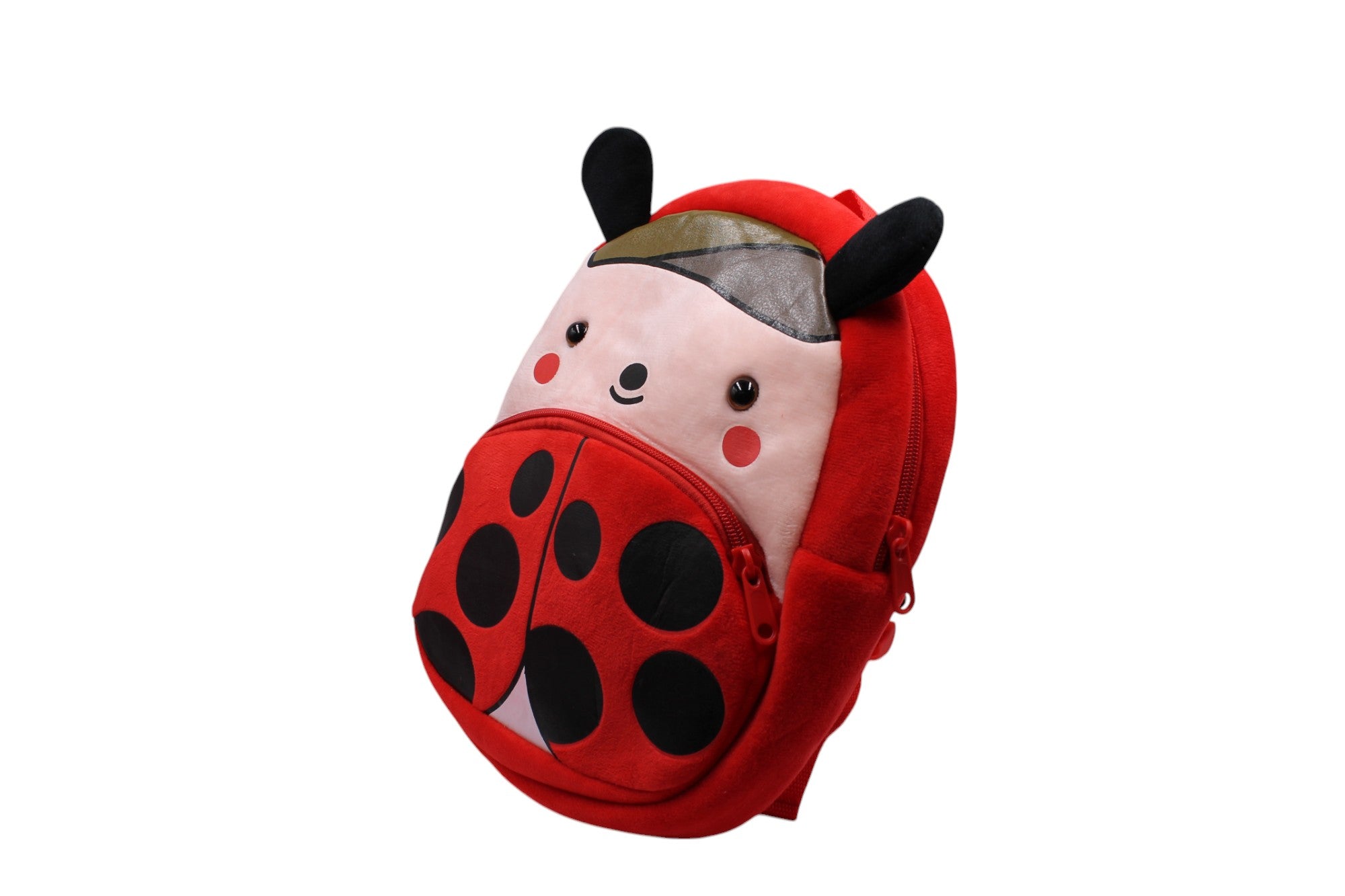 Kids Plush Animal Backpack - Lady Bug