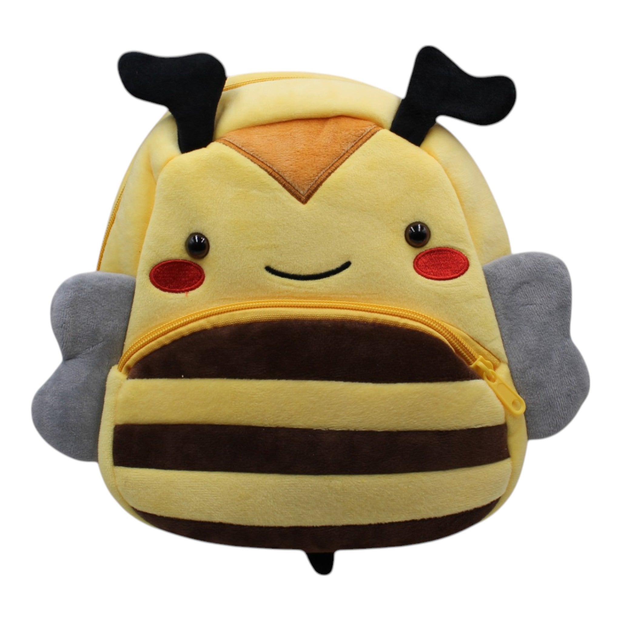 Kids Plush Animal Backpack - Bumblebee