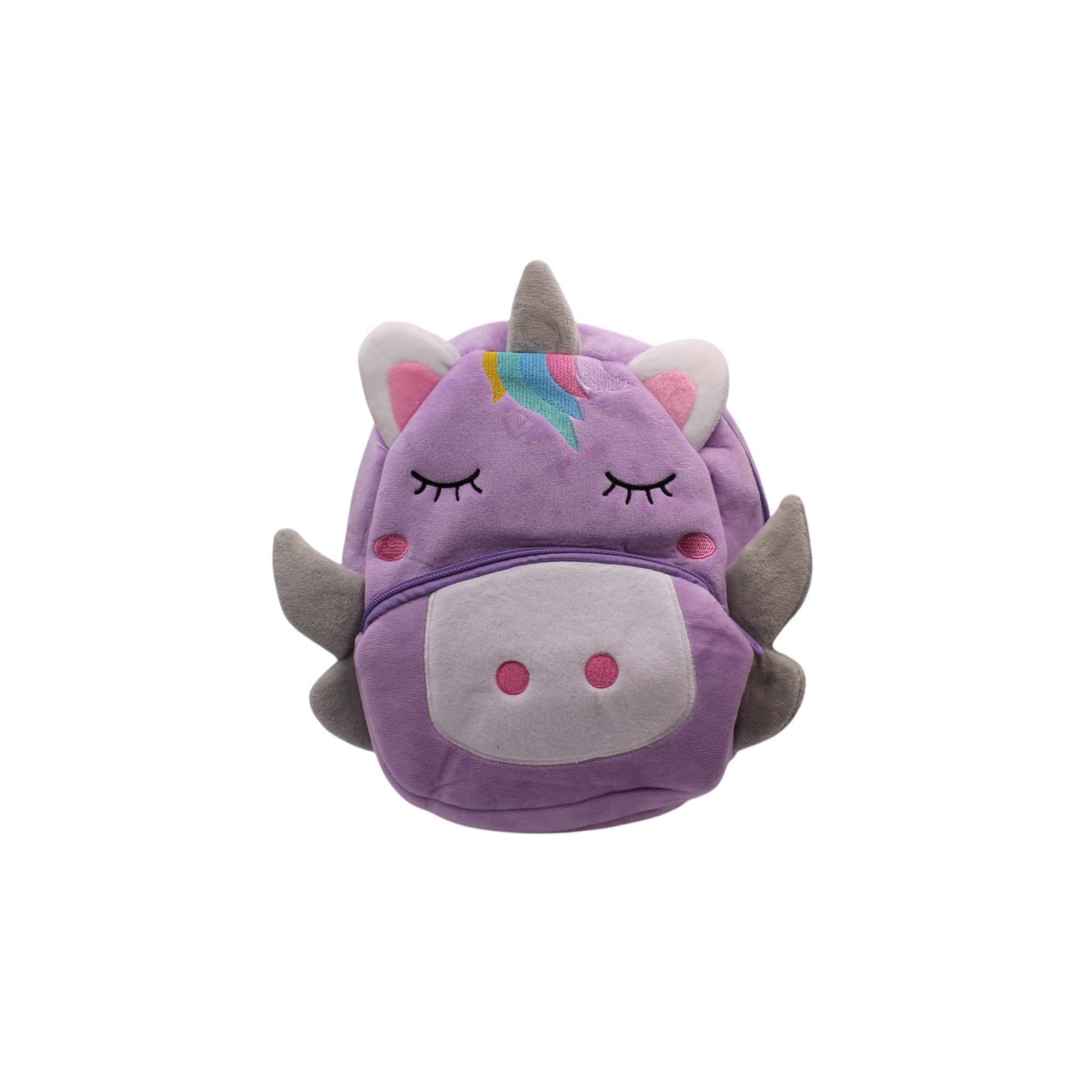 Kids Plush Animal Backpack - Unicorn