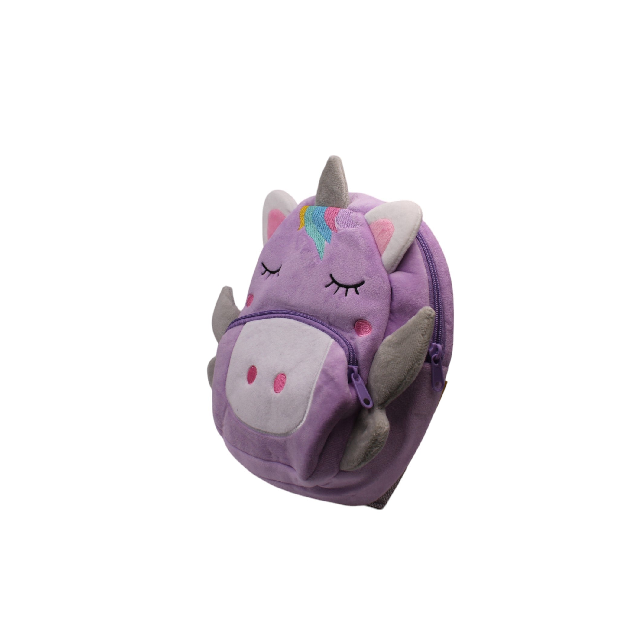 Kids Plush Animal Backpack - Unicorn