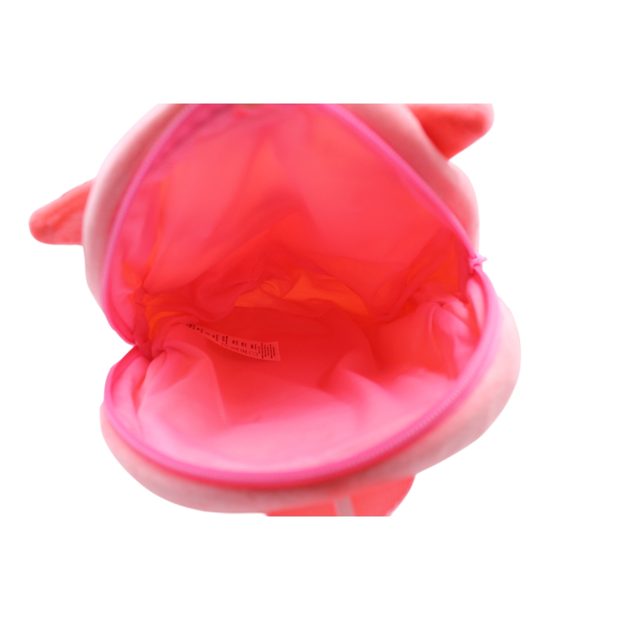 Kids Plush Animal Backpack - Pink Cow