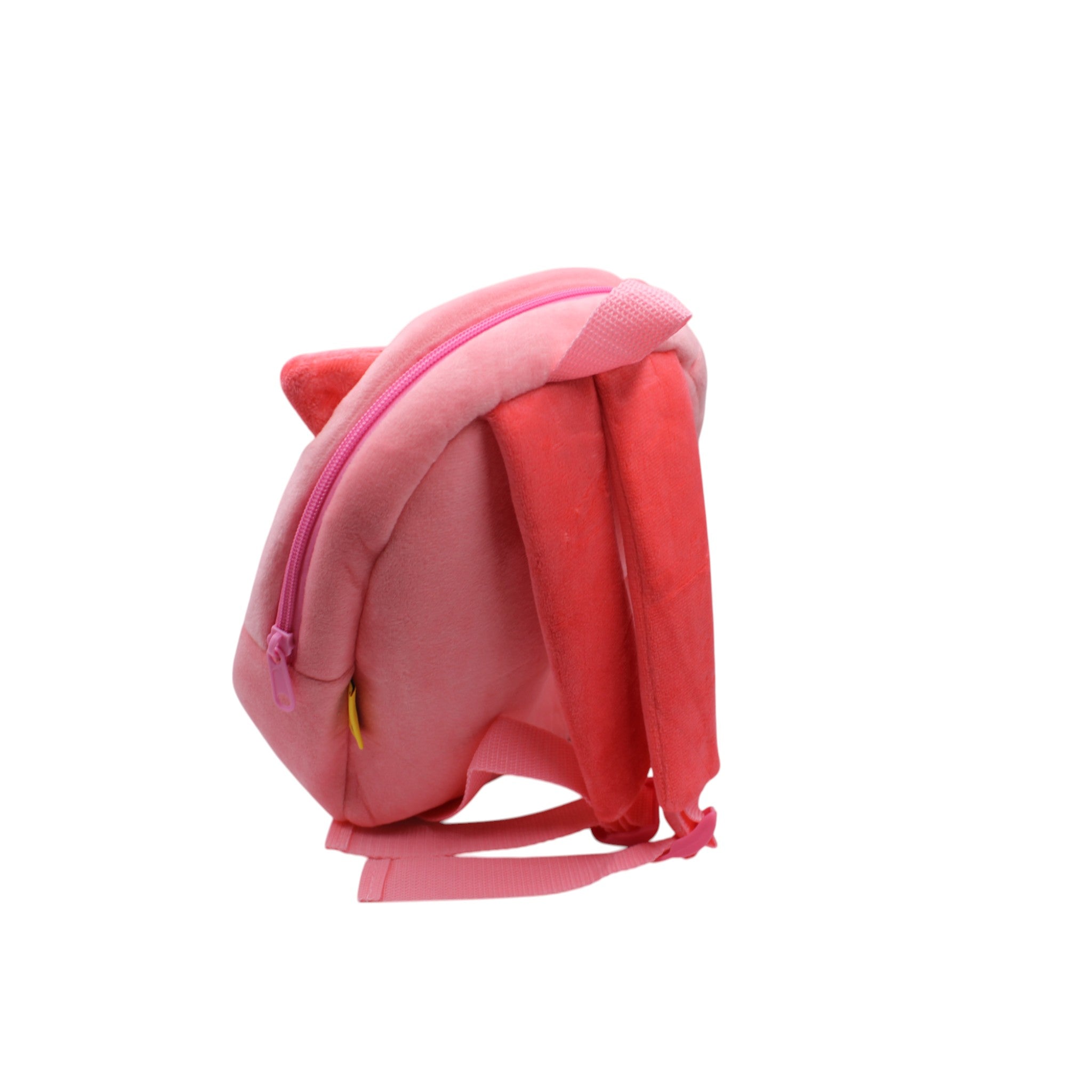 Kids Plush Animal Backpack - Pink Cat