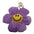 Plush Smile Flower Keychain