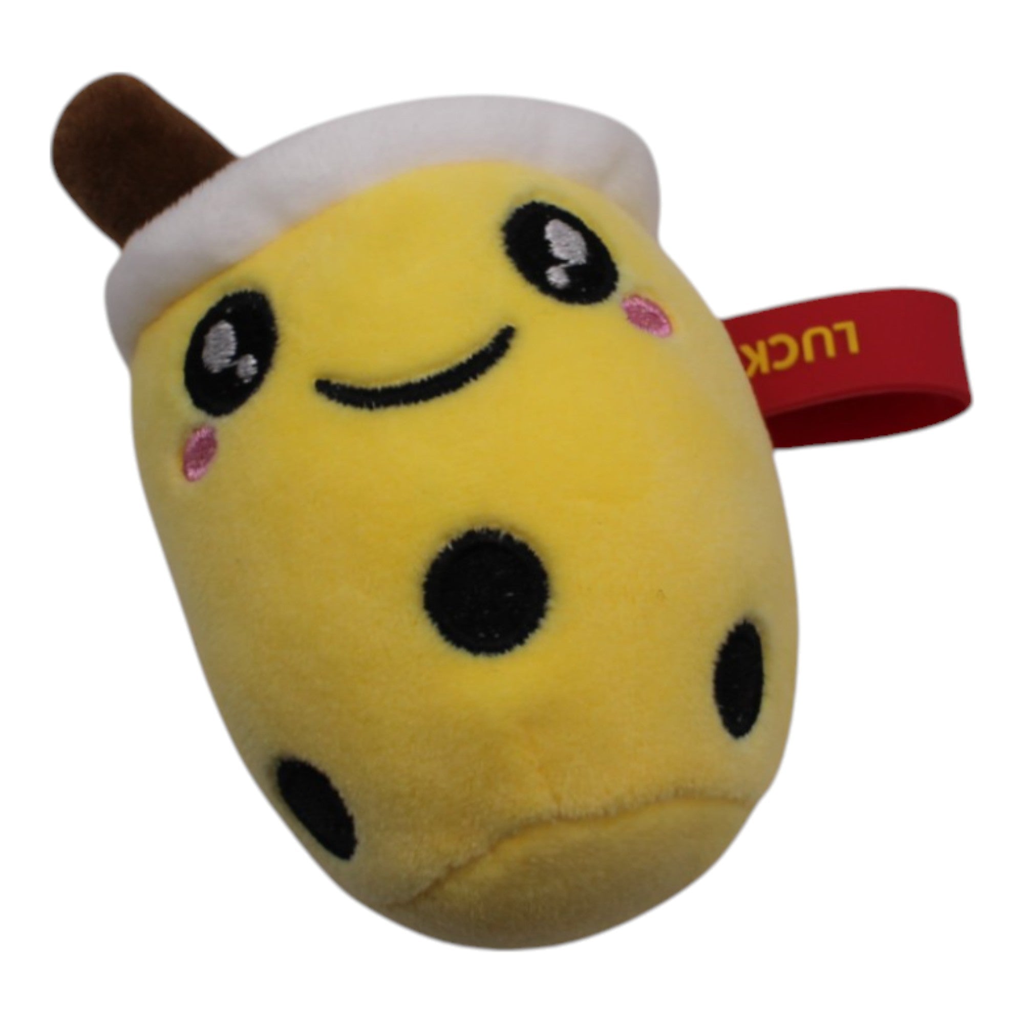 Plush Boba Keychain - Yellow