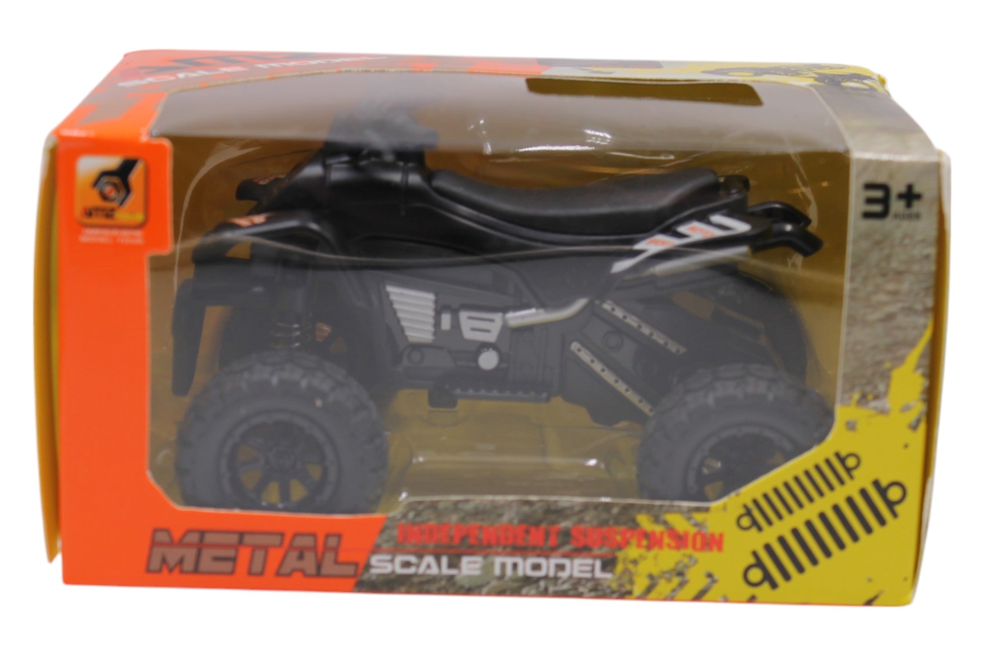Pull Back Metal ATV Diecast Toy- Black