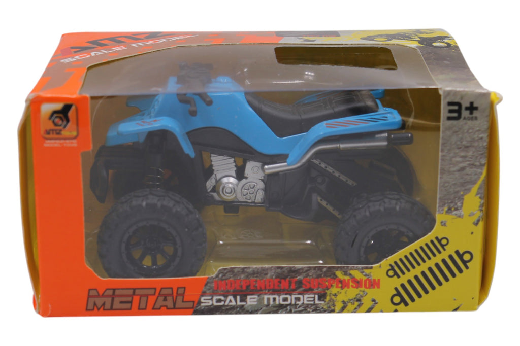 Pull Back Metal ATV Diecast Toy- Blue