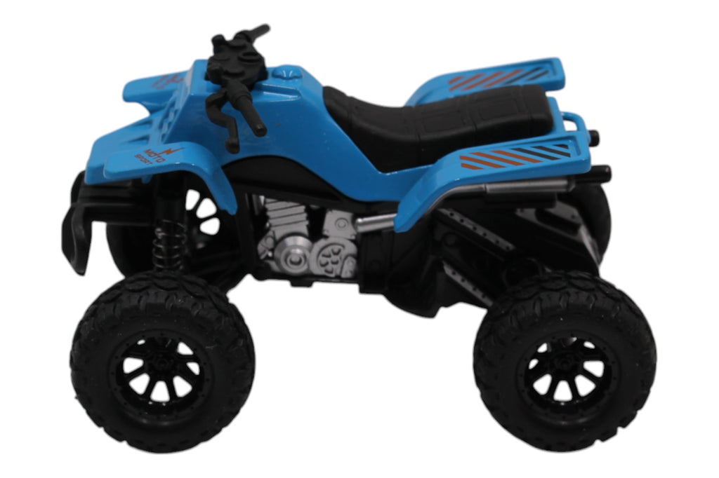 Pull Back Metal ATV Diecast Toy- Blue