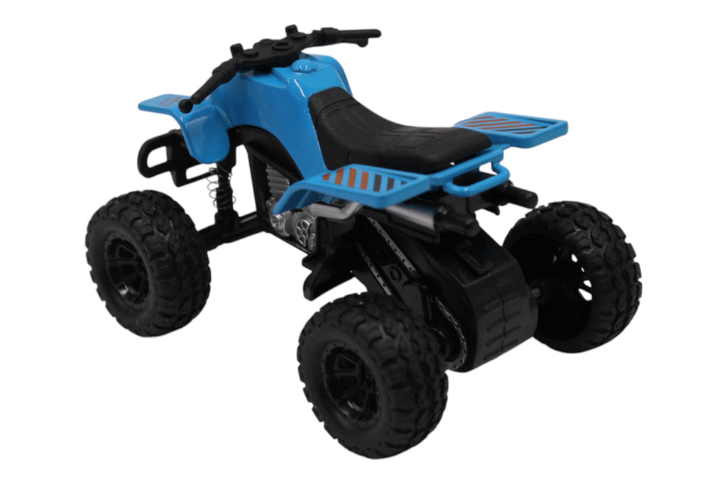Pull Back Metal ATV Diecast Toy- Blue