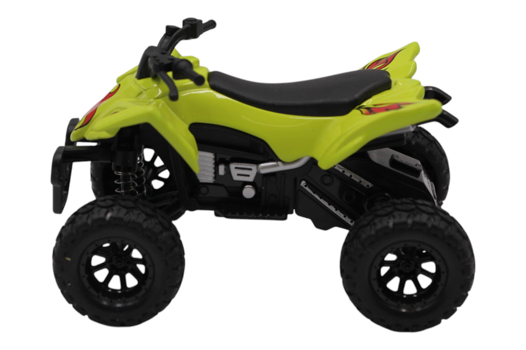 Pull Back Metal ATV Diecast Toy- Yellow