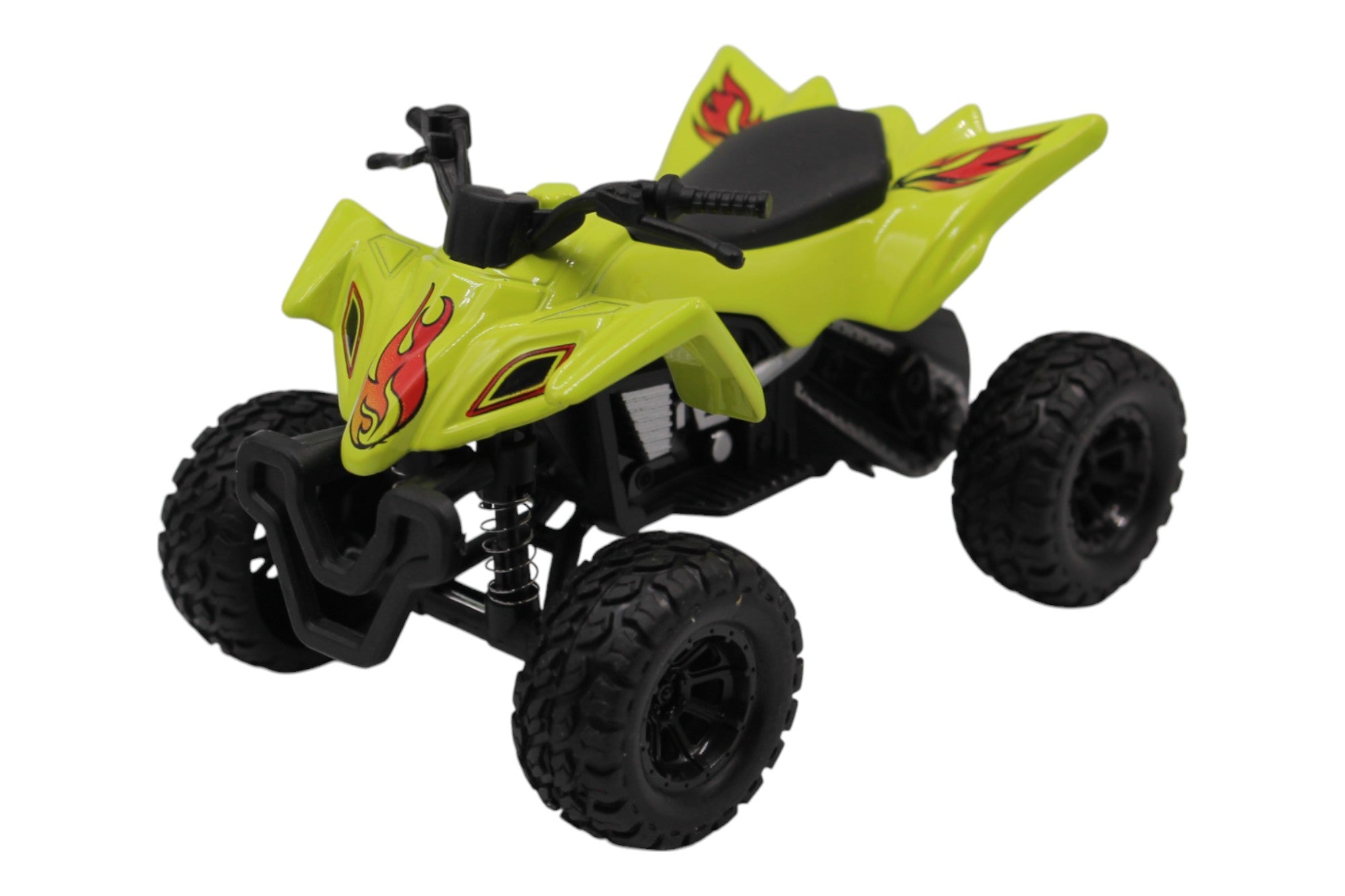Pull Back Metal ATV Diecast Toy- Yellow
