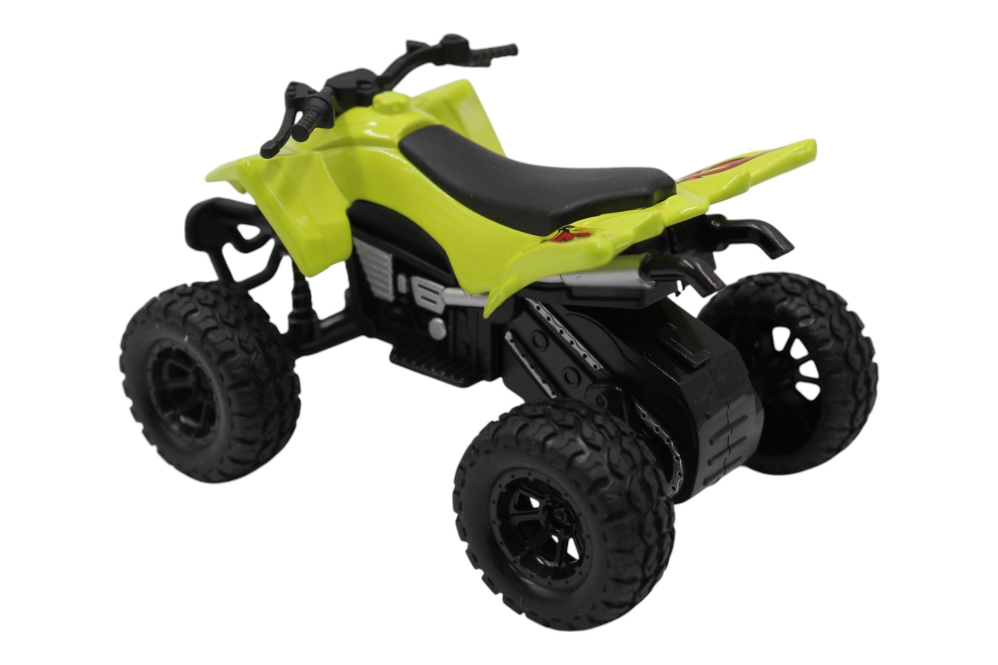 Pull Back Metal ATV Diecast Toy- Yellow