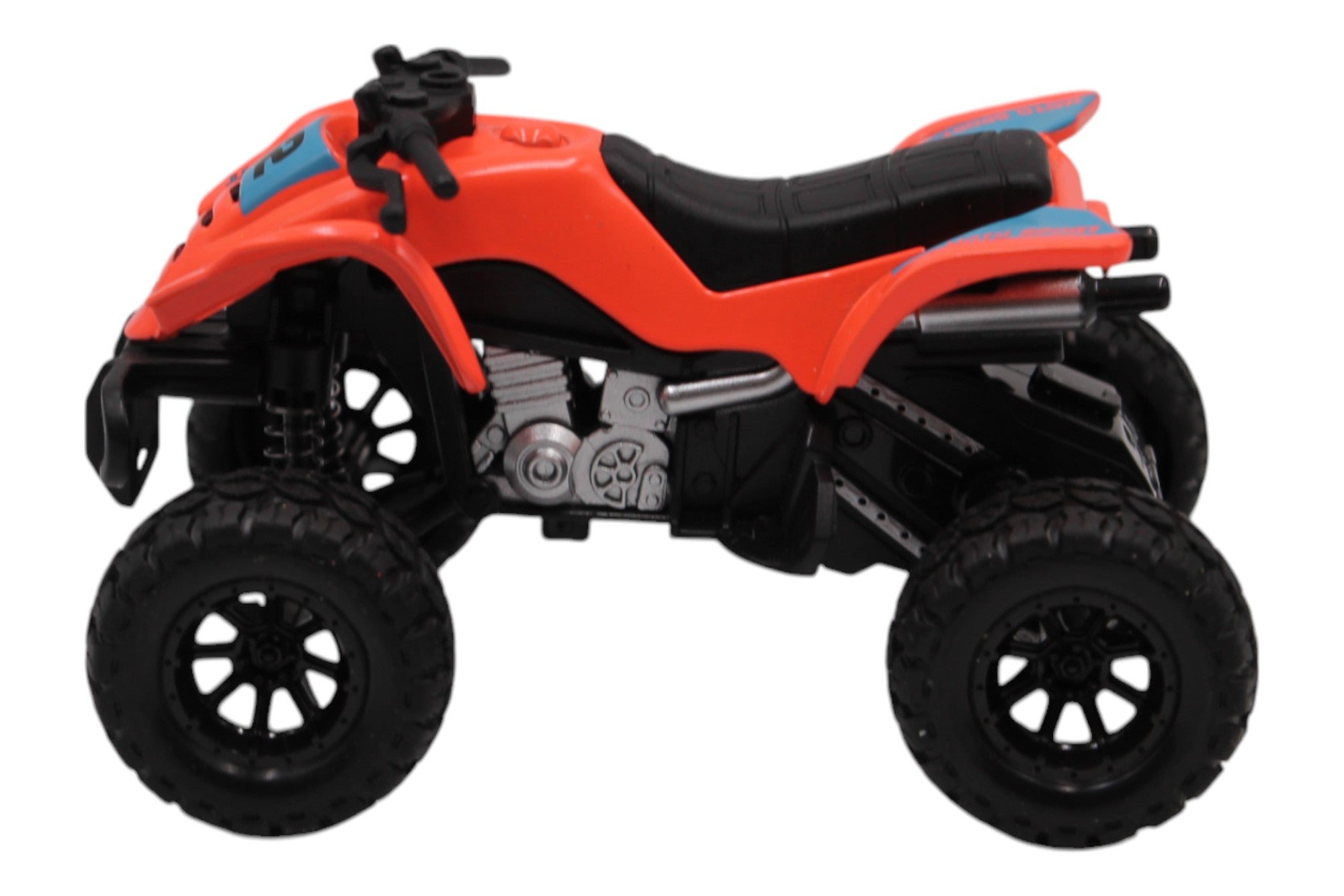 Pull Back Metal ATV Diecast Toy - Orange
