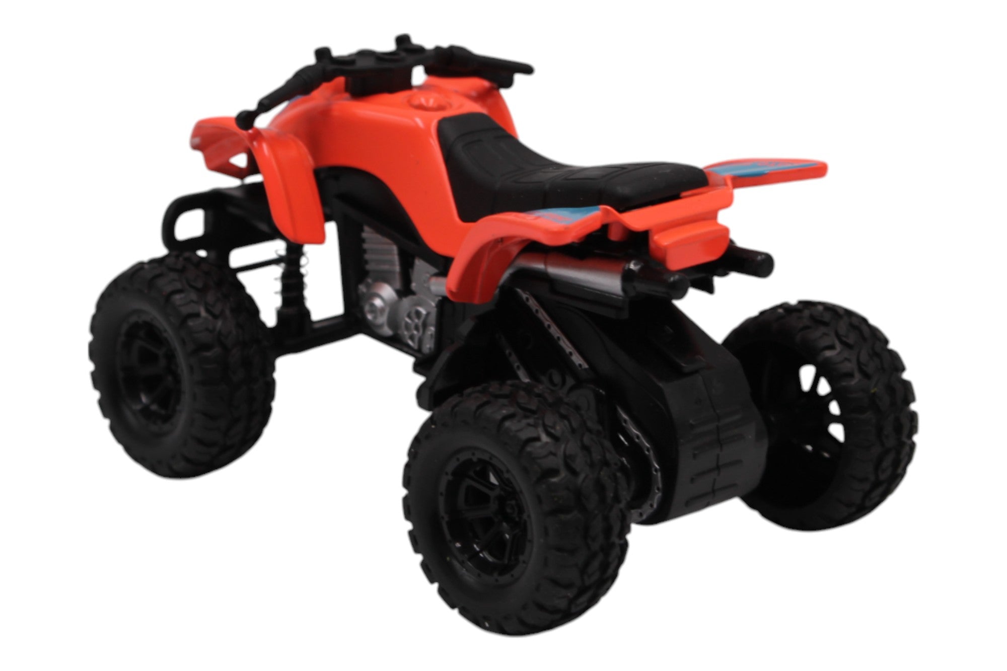 Pull Back Metal ATV Diecast Toy - Orange