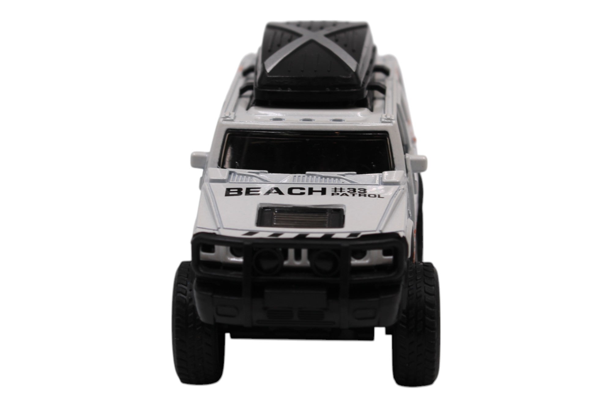 Pull Back Metal Off-Road SUV- White