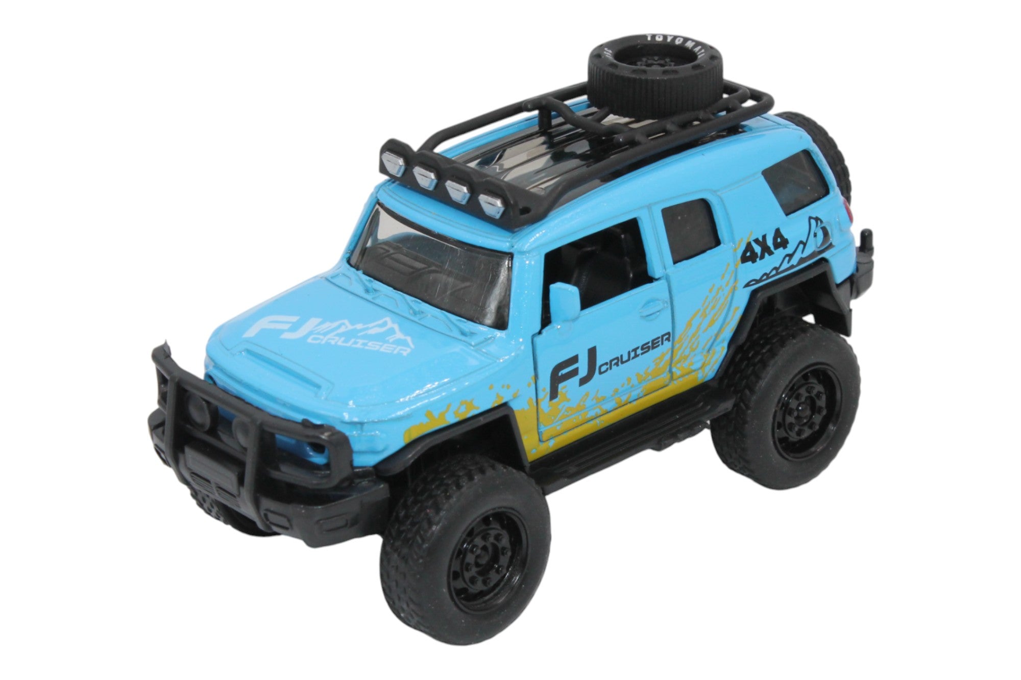 Pull Back Metal Off-Road SUV- Blue