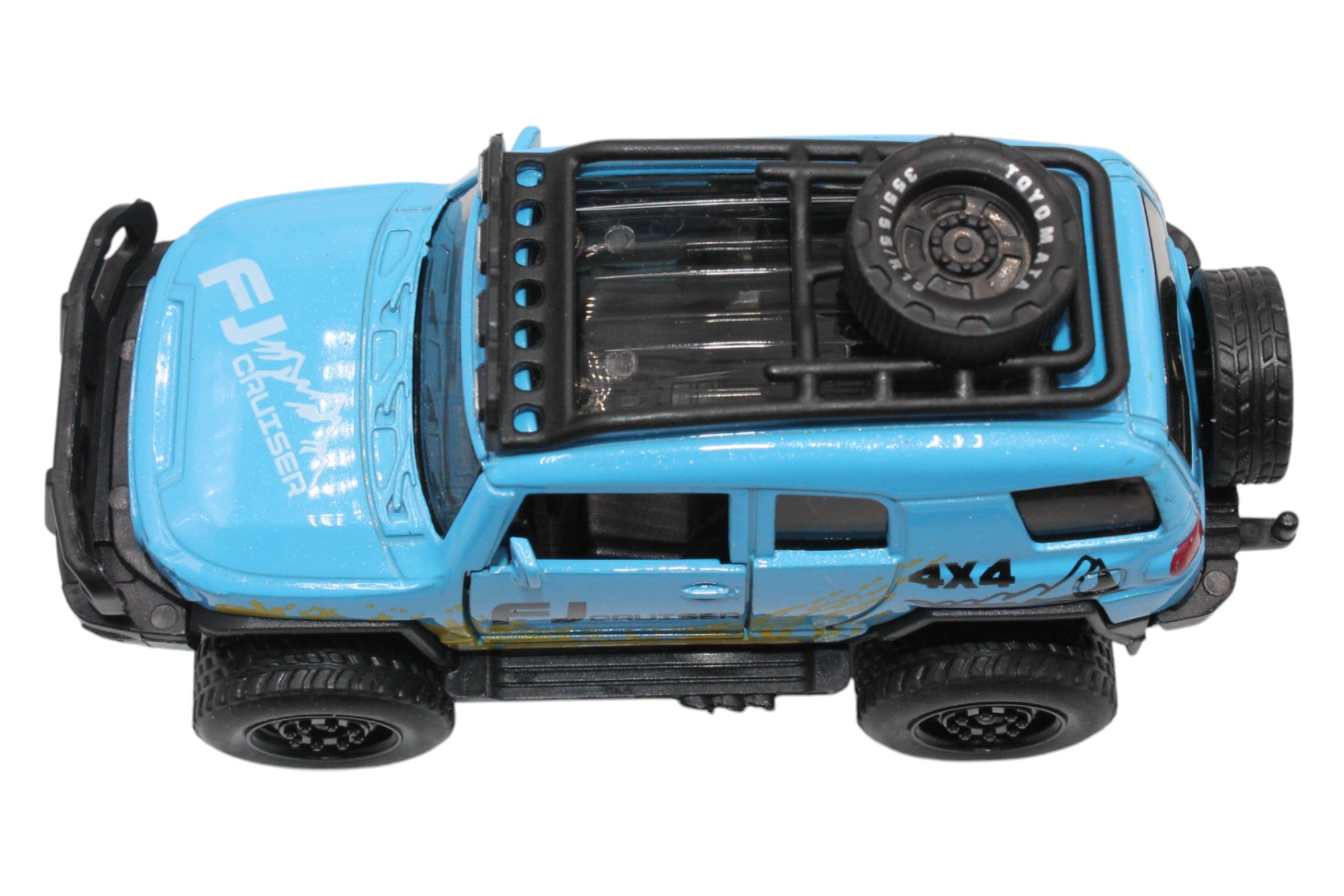 Pull Back Metal Off-Road SUV- Blue