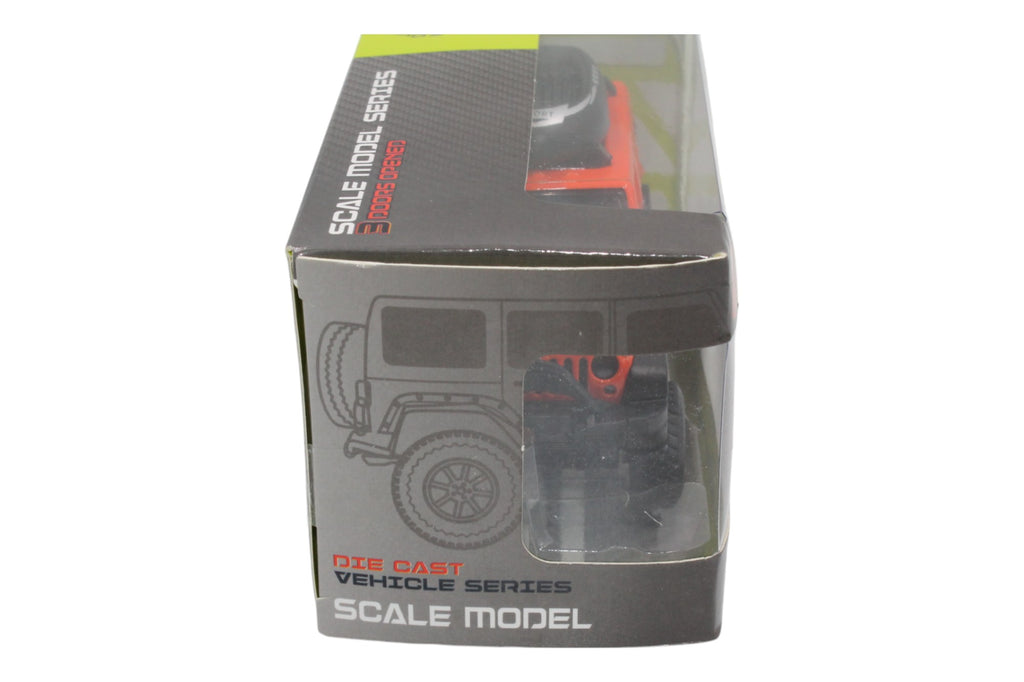 Pull Back Metal Off-Road SUV- Orange