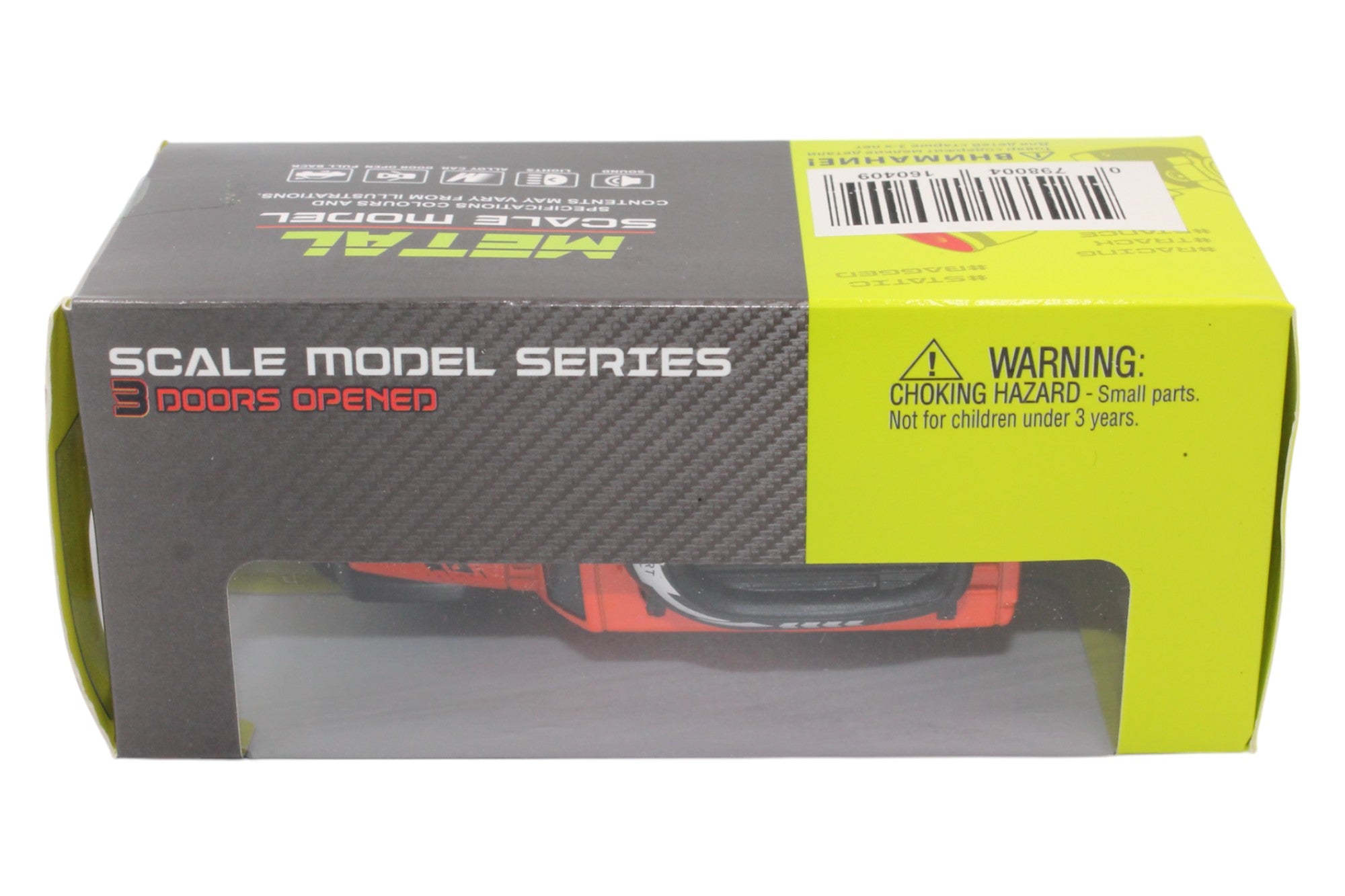 Pull Back Metal Off-Road SUV- Orange