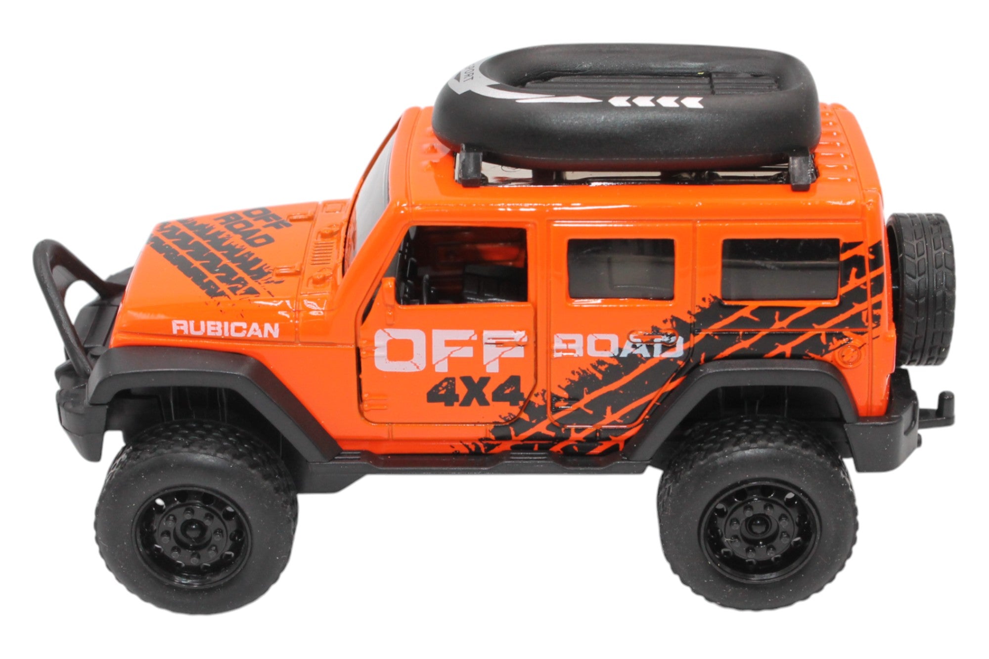 Pull Back Metal Off-Road SUV- Orange