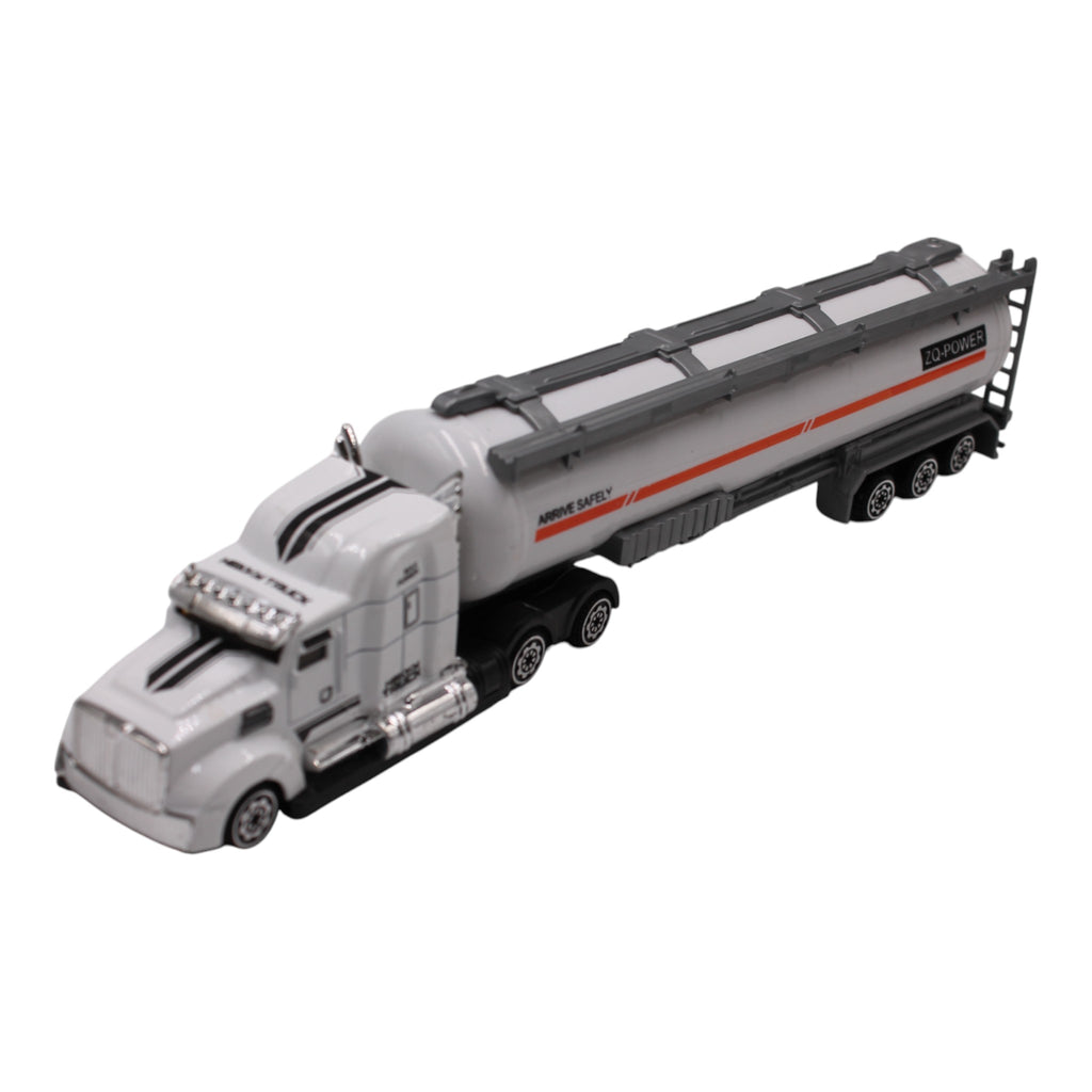 Semi-Truck Free Wheel Alloy Metal Diecast Toy Truck - ZQ Power