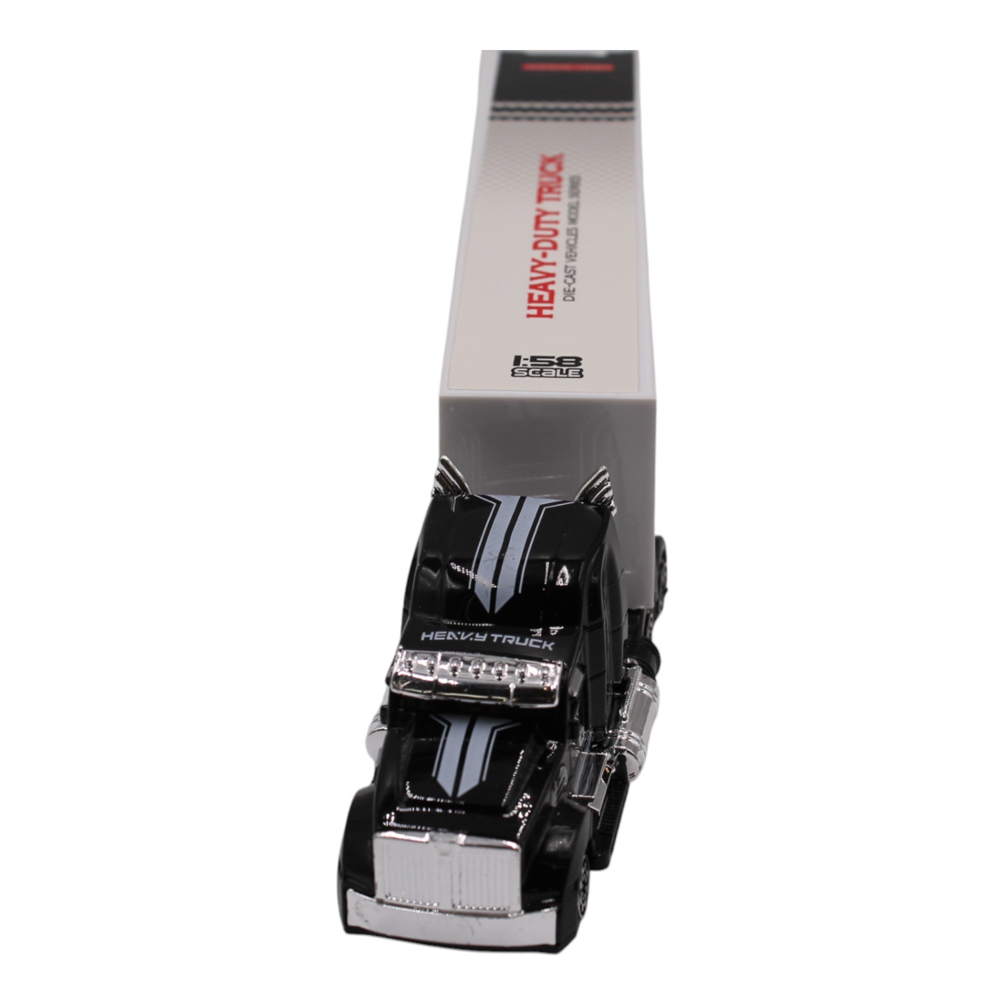 Semi-Truck Free Wheel Alloy Metal Diecast Toy Truck - Heavy Duty