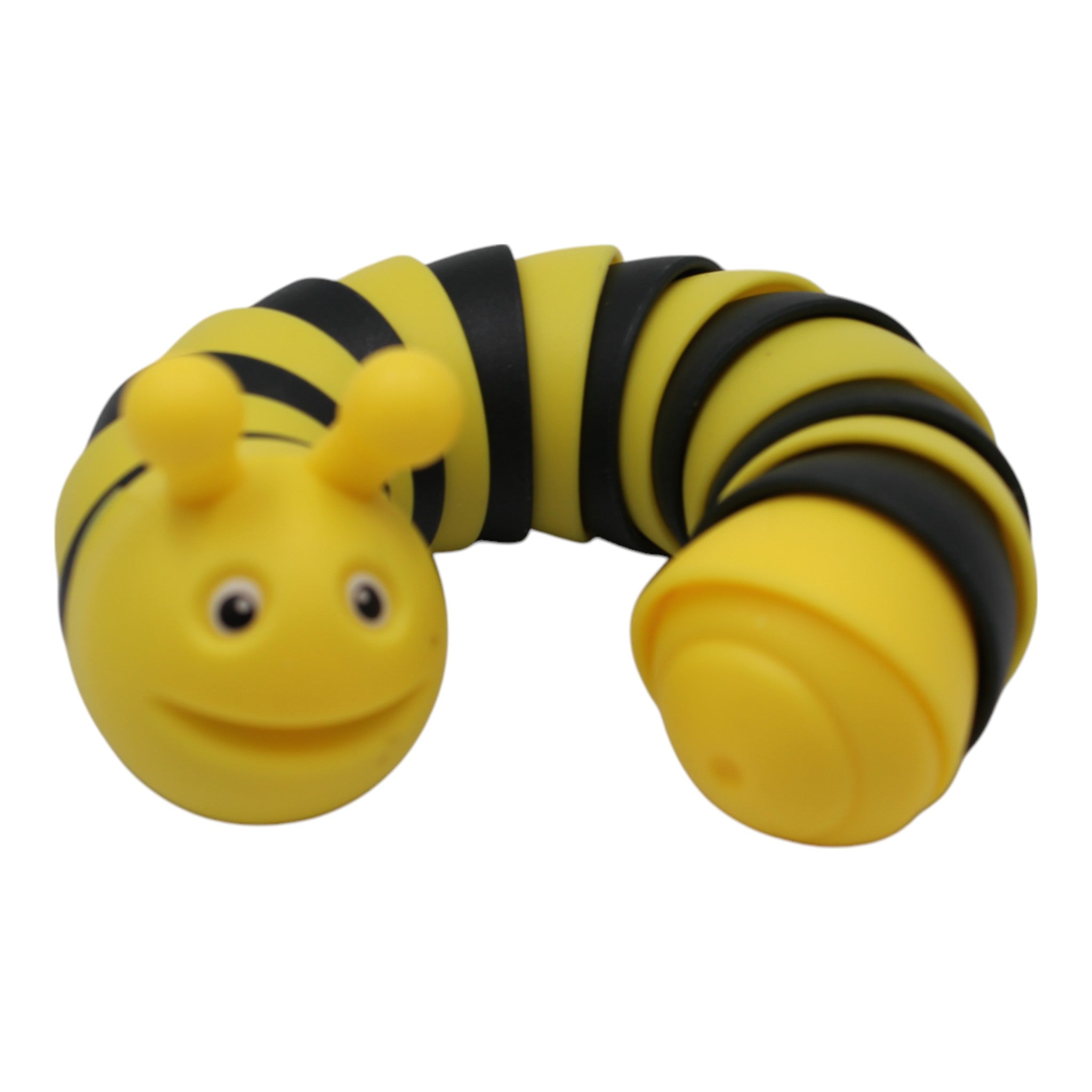 3D Puzzle Caterpillar Sensory Toy - Yellow