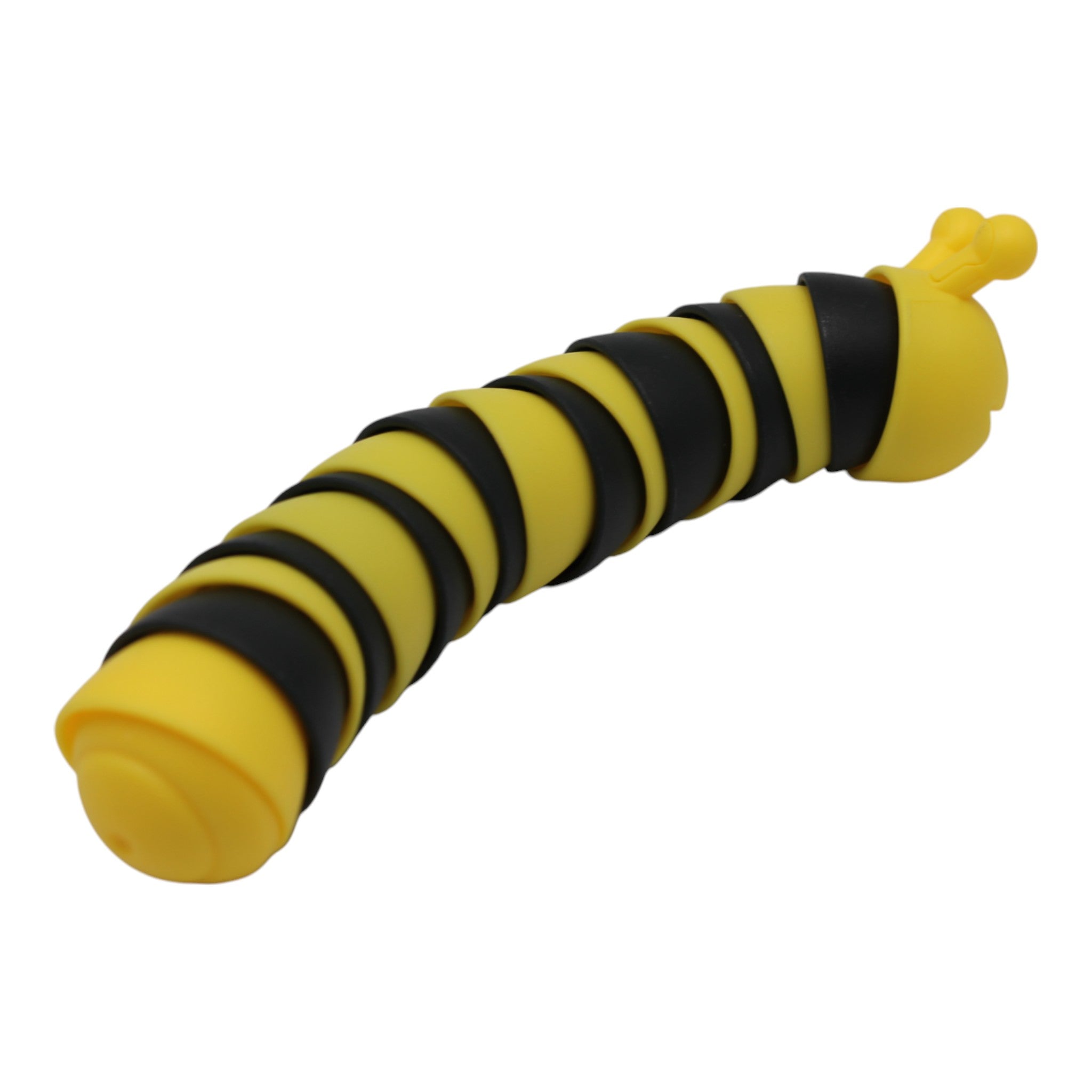 3D Puzzle Caterpillar Sensory Toy - Yellow