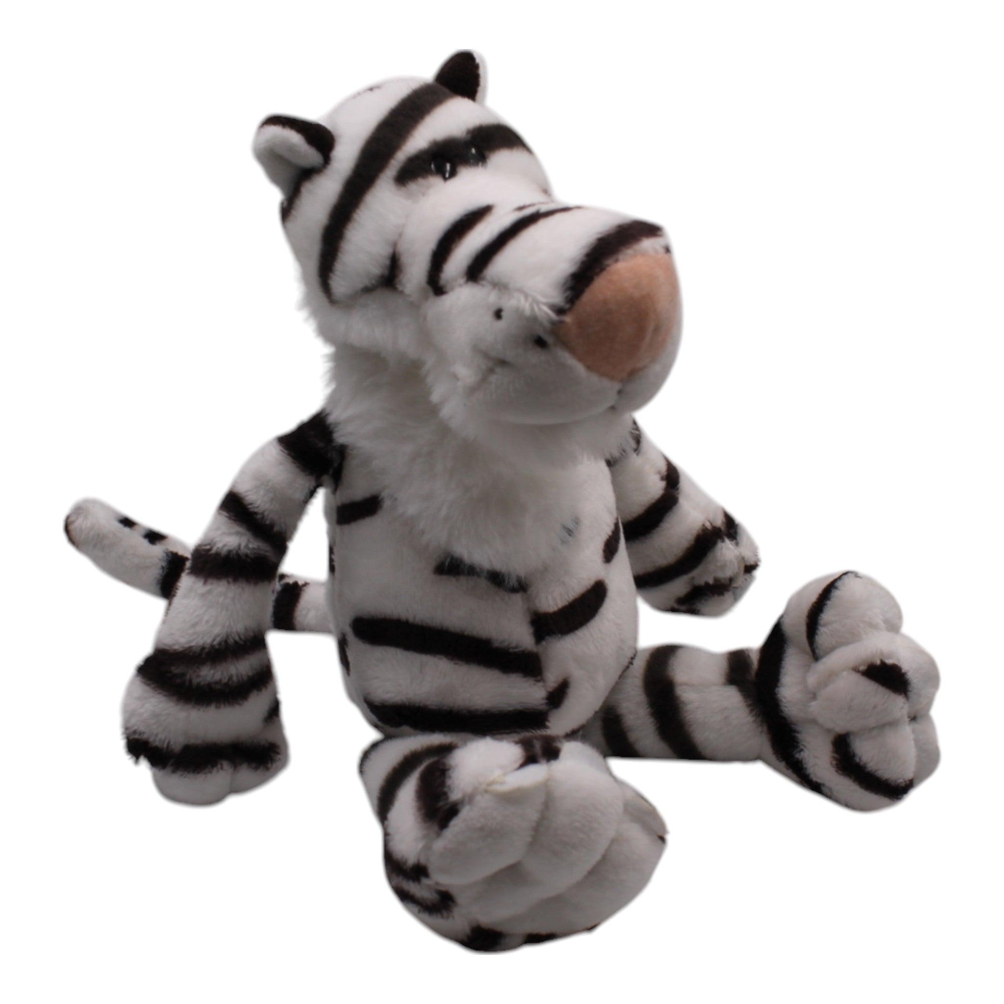 Plush Jungle Animals - White Tiger