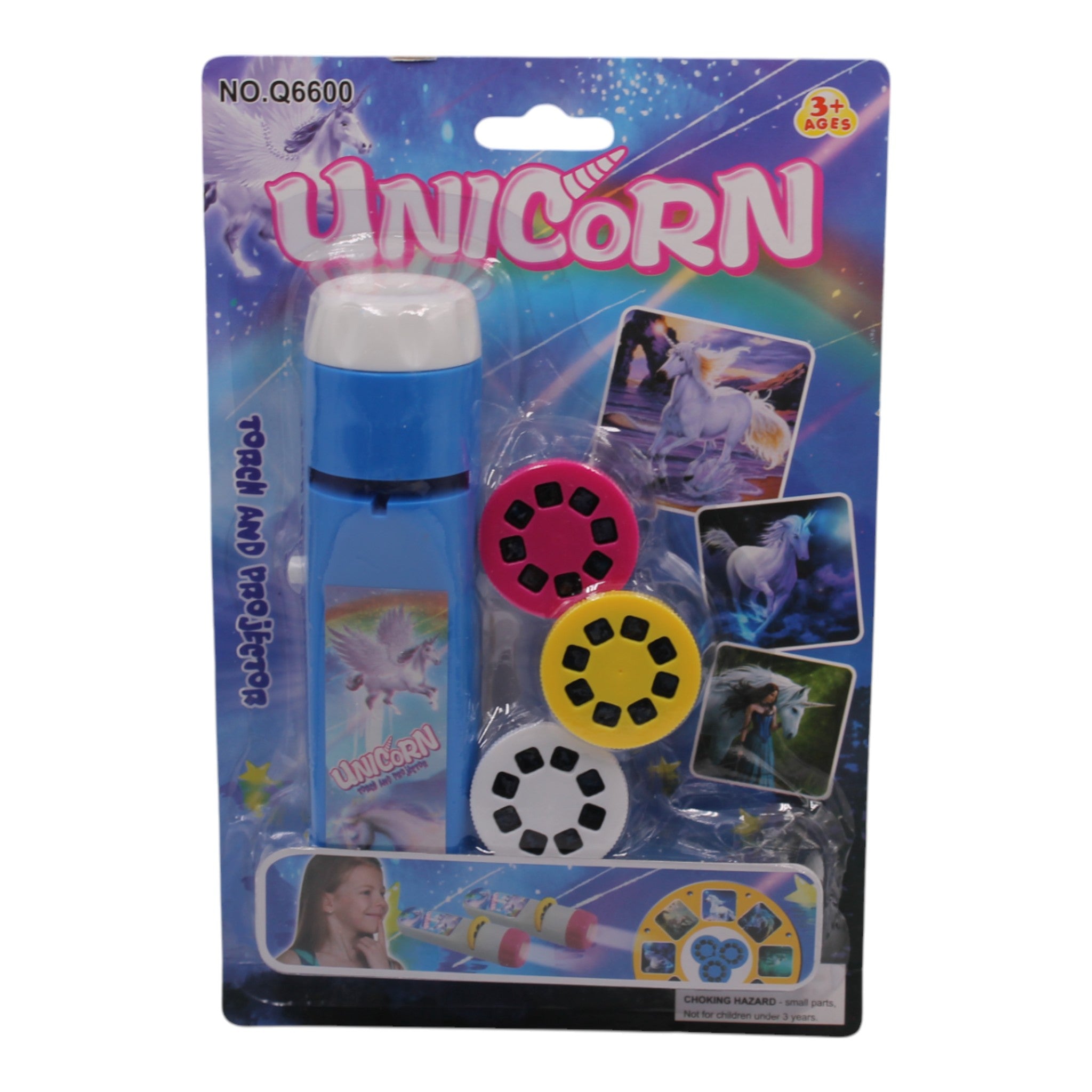 LED Storybook Projector Flashlight - Unicorn