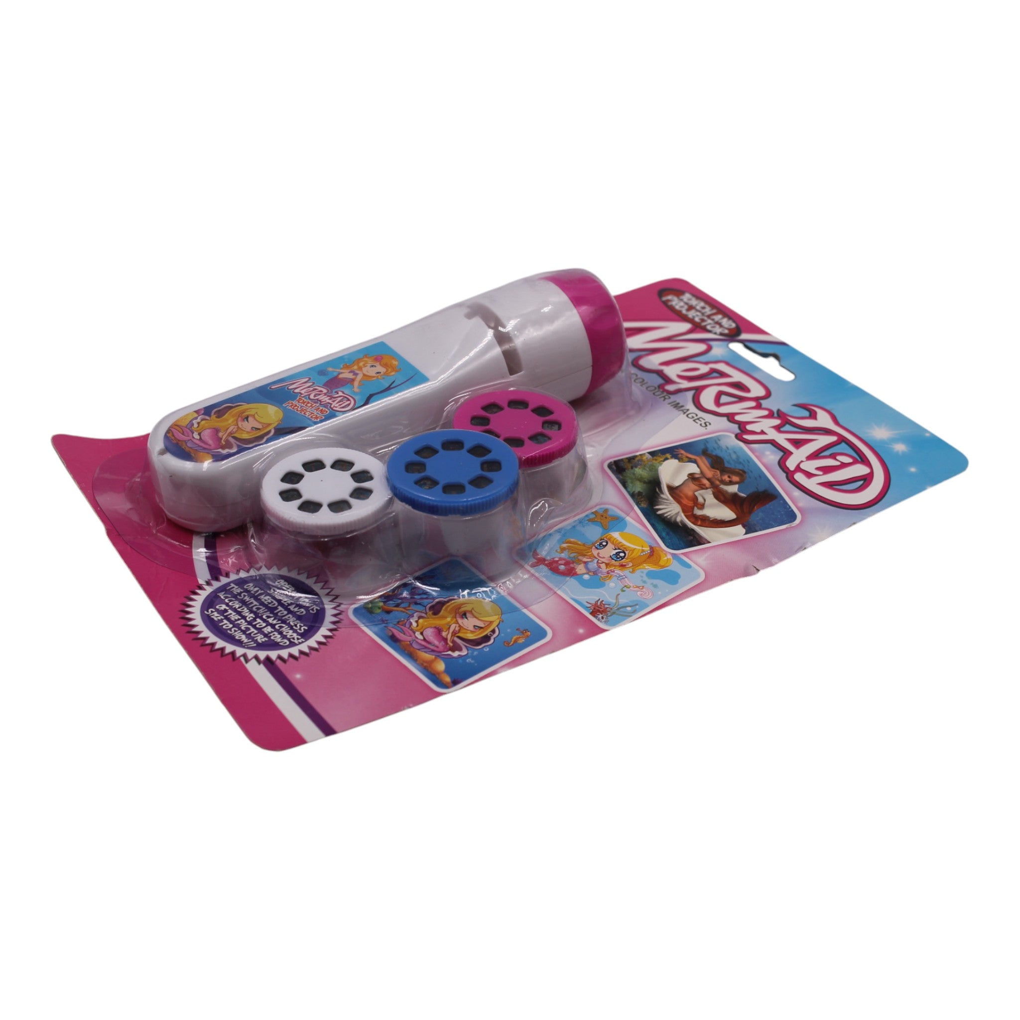 LED Storybook Projector Flashlight - Mermaid