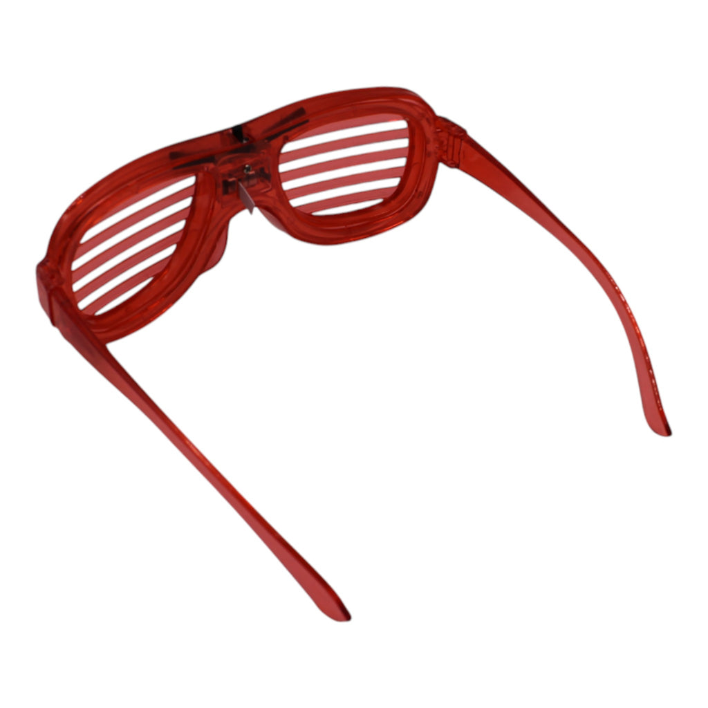 LED Shutter Shades- Red