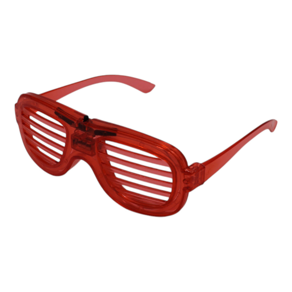 LED Shutter Shades- Red