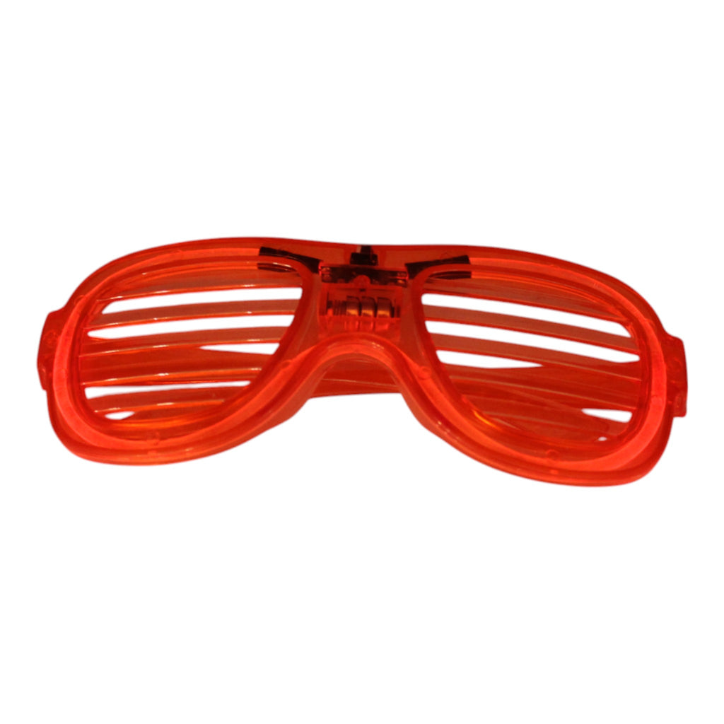 LED Shutter Shades- Red