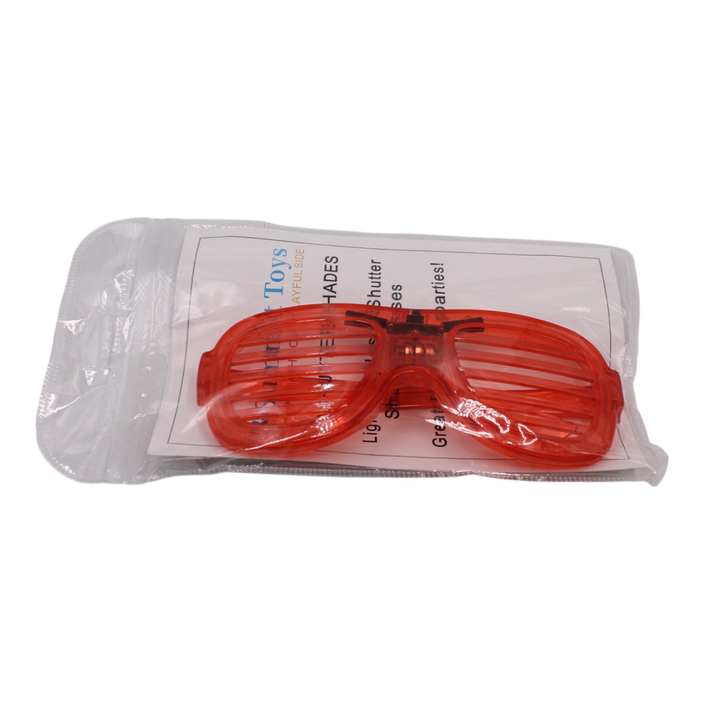 LED Shutter Shades- Red