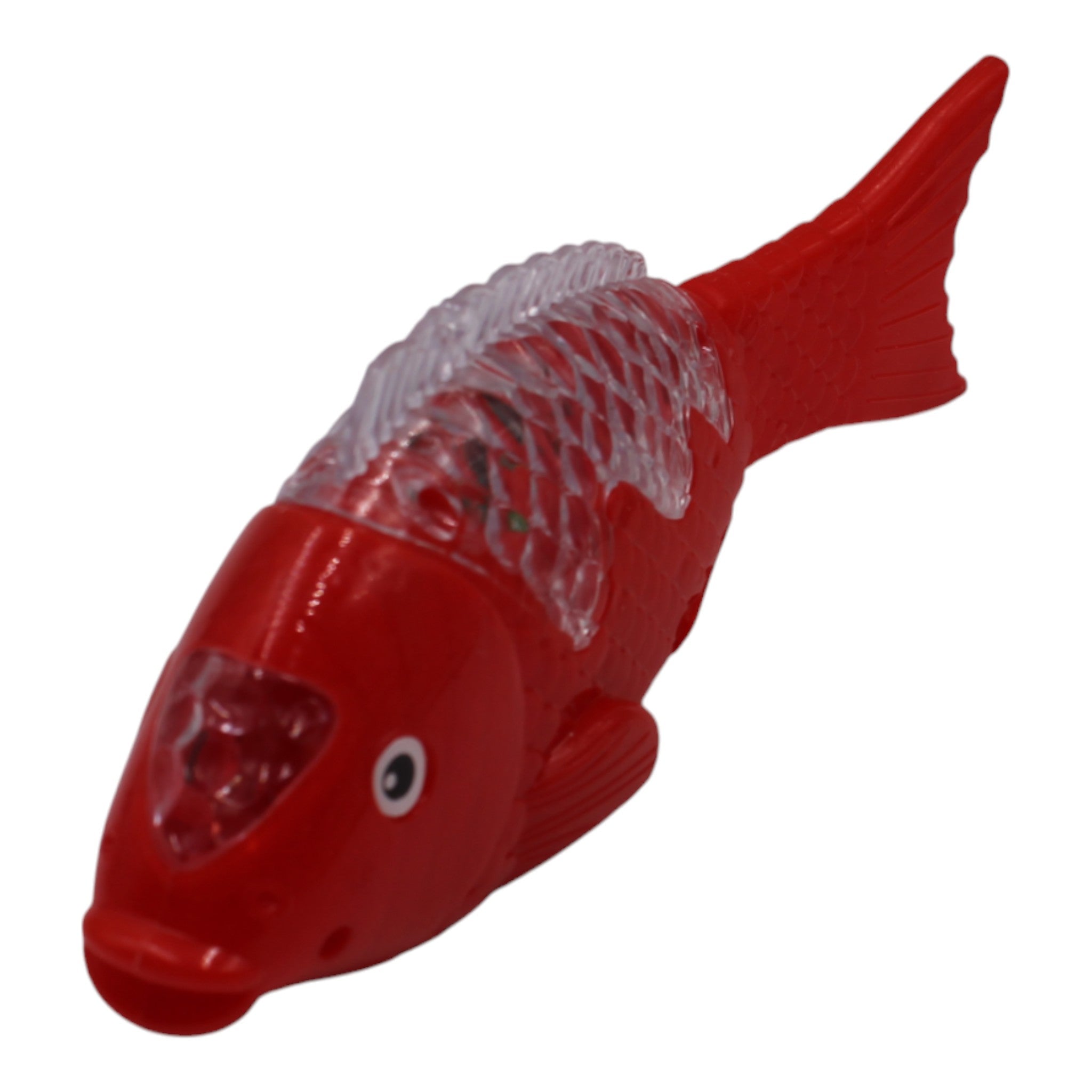 LED Transparent Fish - Red
