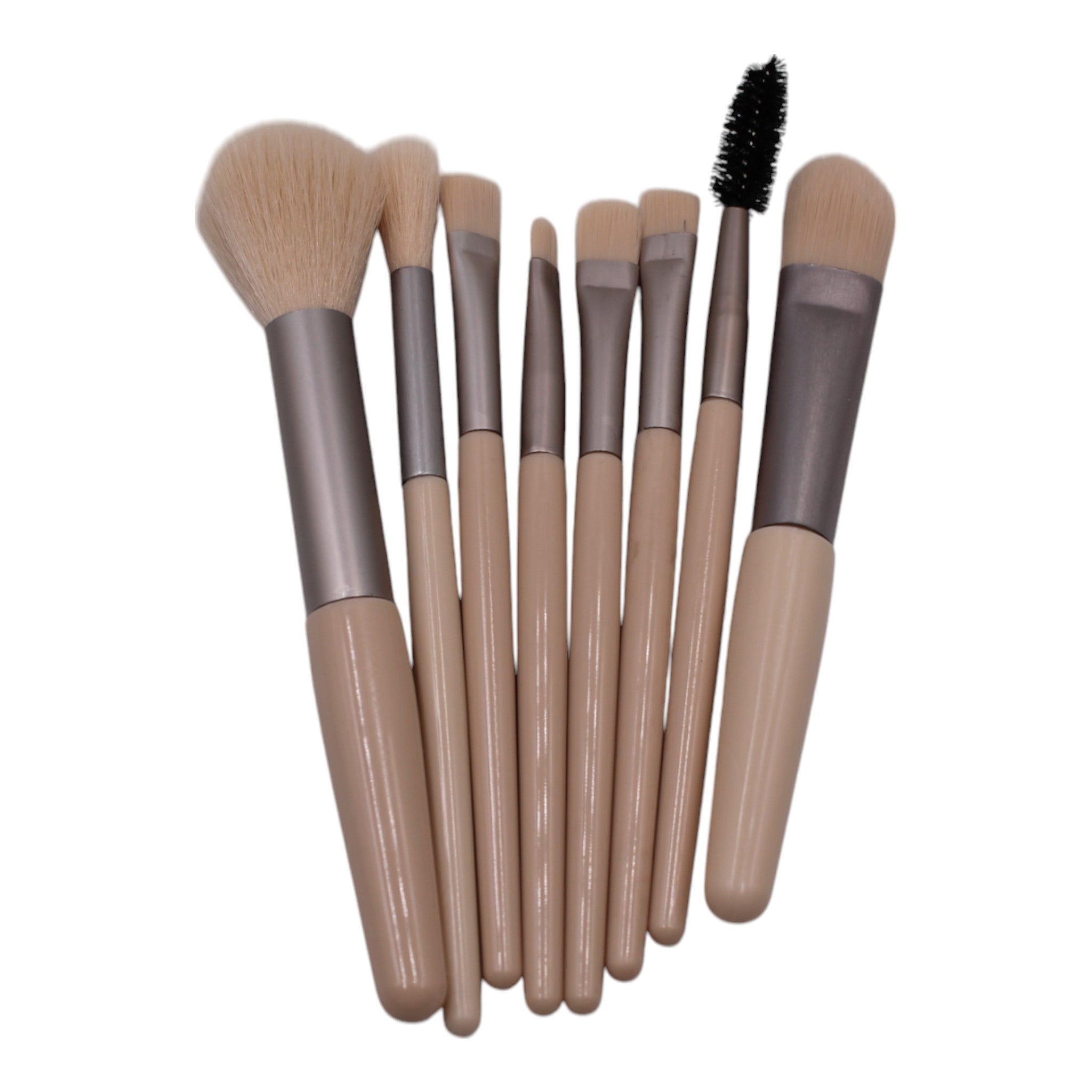 Coolwater Beauty 8-Piece Travel Cosmetic Brush Set